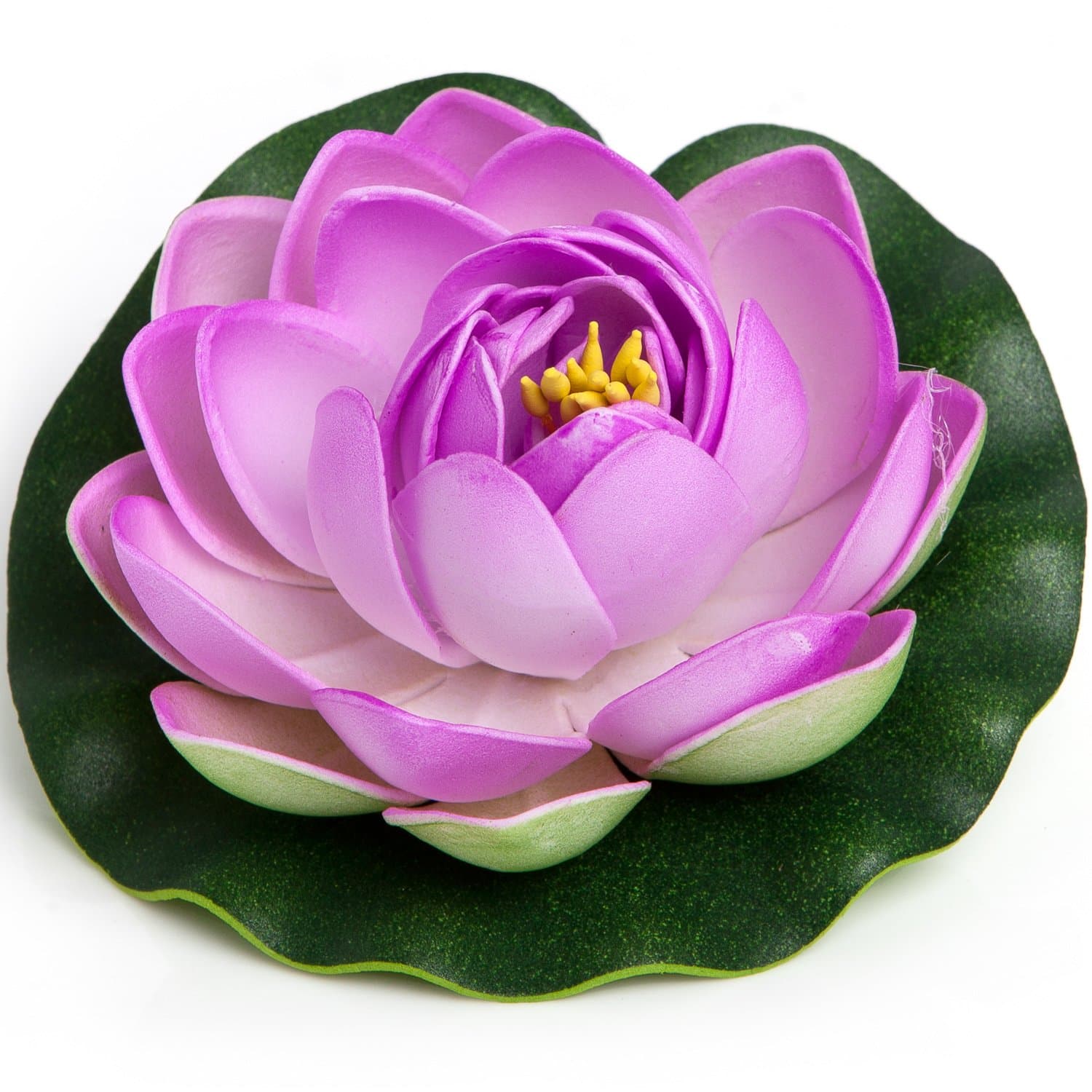 Simply Essentials Best Floating Flowers Set of 8 for Weddings - Pools - Holidays - Aquarium - Wedding Decorations - Hot Tubs - Small 4.5 Inches Each (Lavendar)