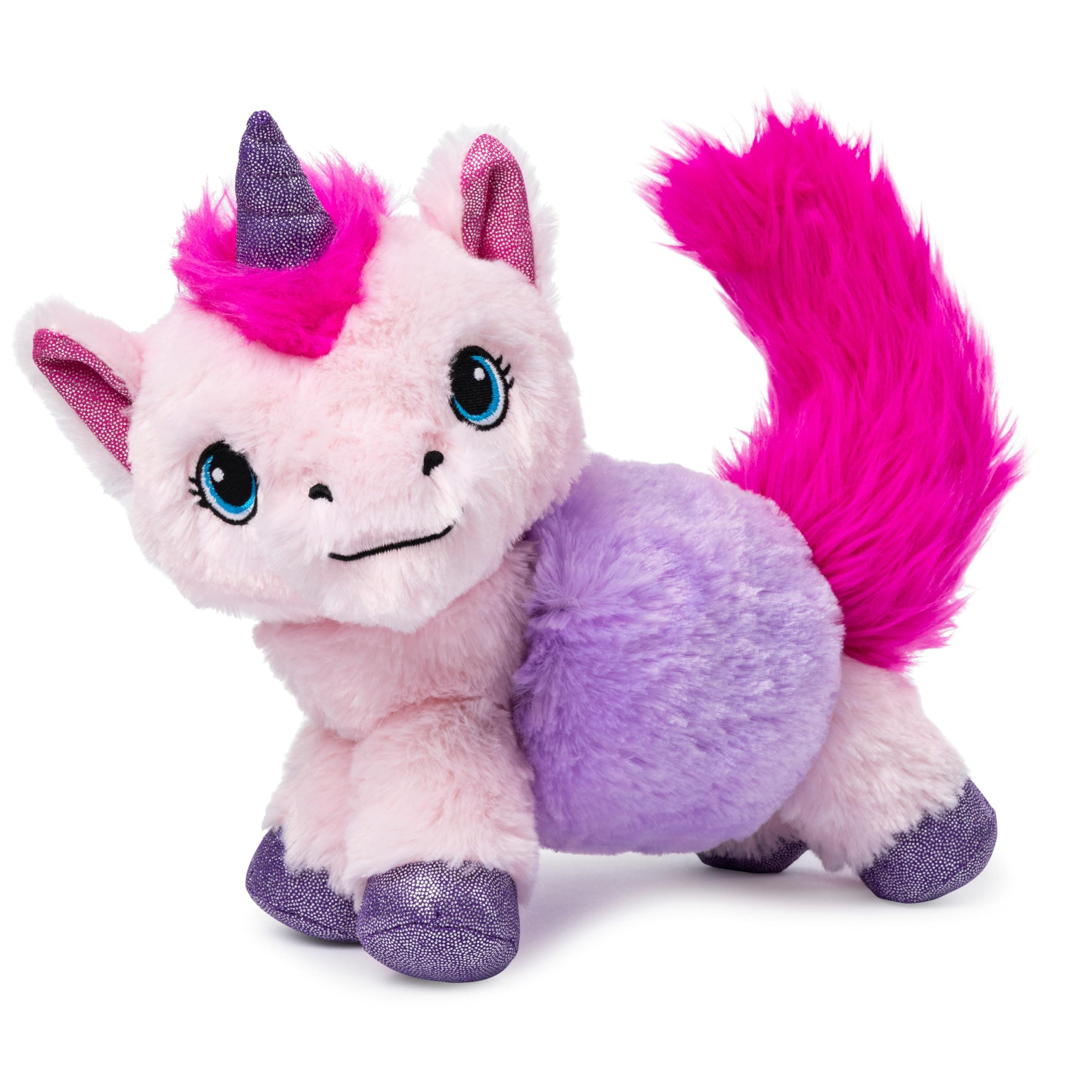 Twisty Petz Cuddlez, Snowpuff Unicorn Transforming Collectible Plush for Kids Aged 4 and Up