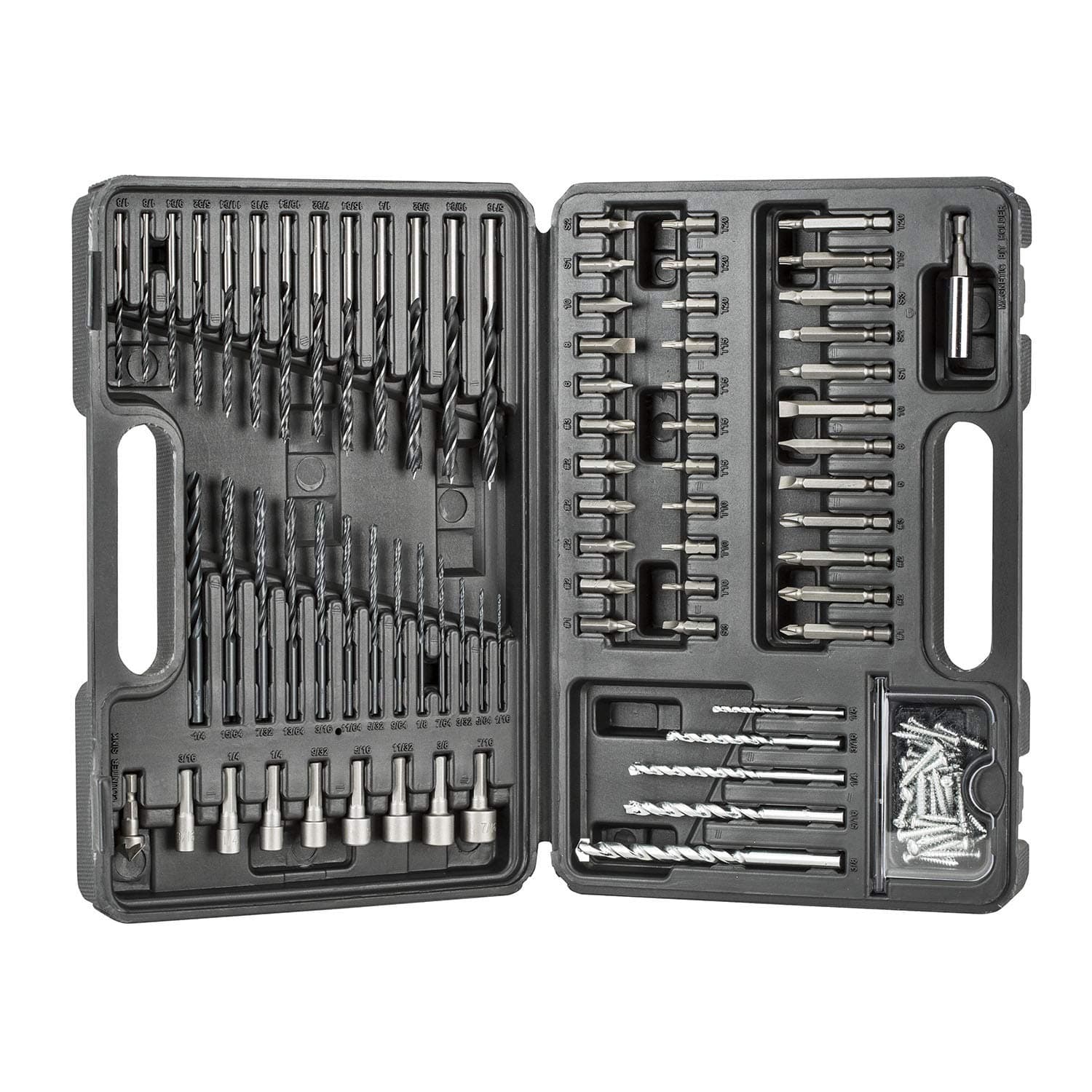 Black & Decker Screwdriver Bit Set/Drill Bit Set, 109-Piece (Bda91109)