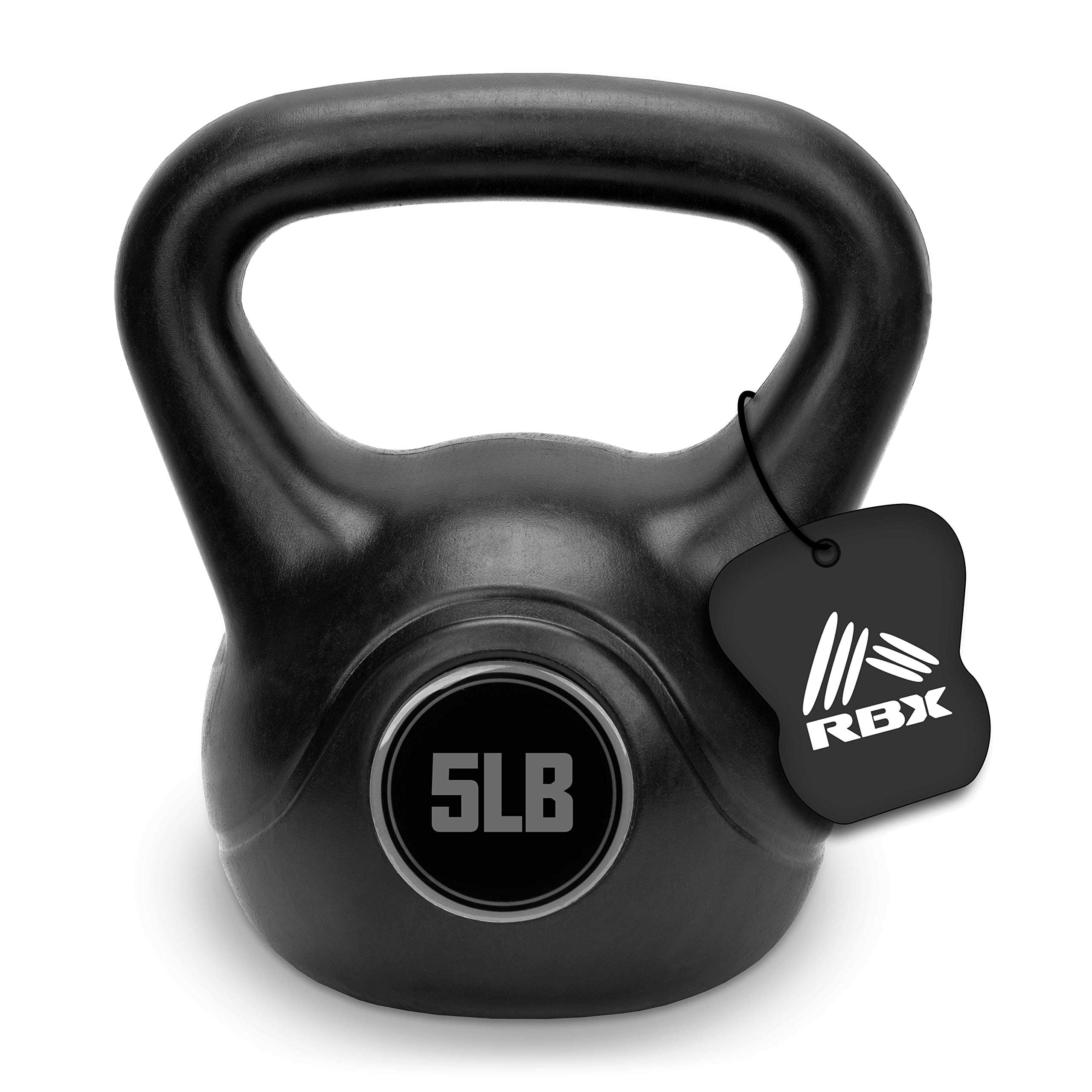 Cement Kettlebell with Shock-Proof Plastic Coating for CrossFit Training