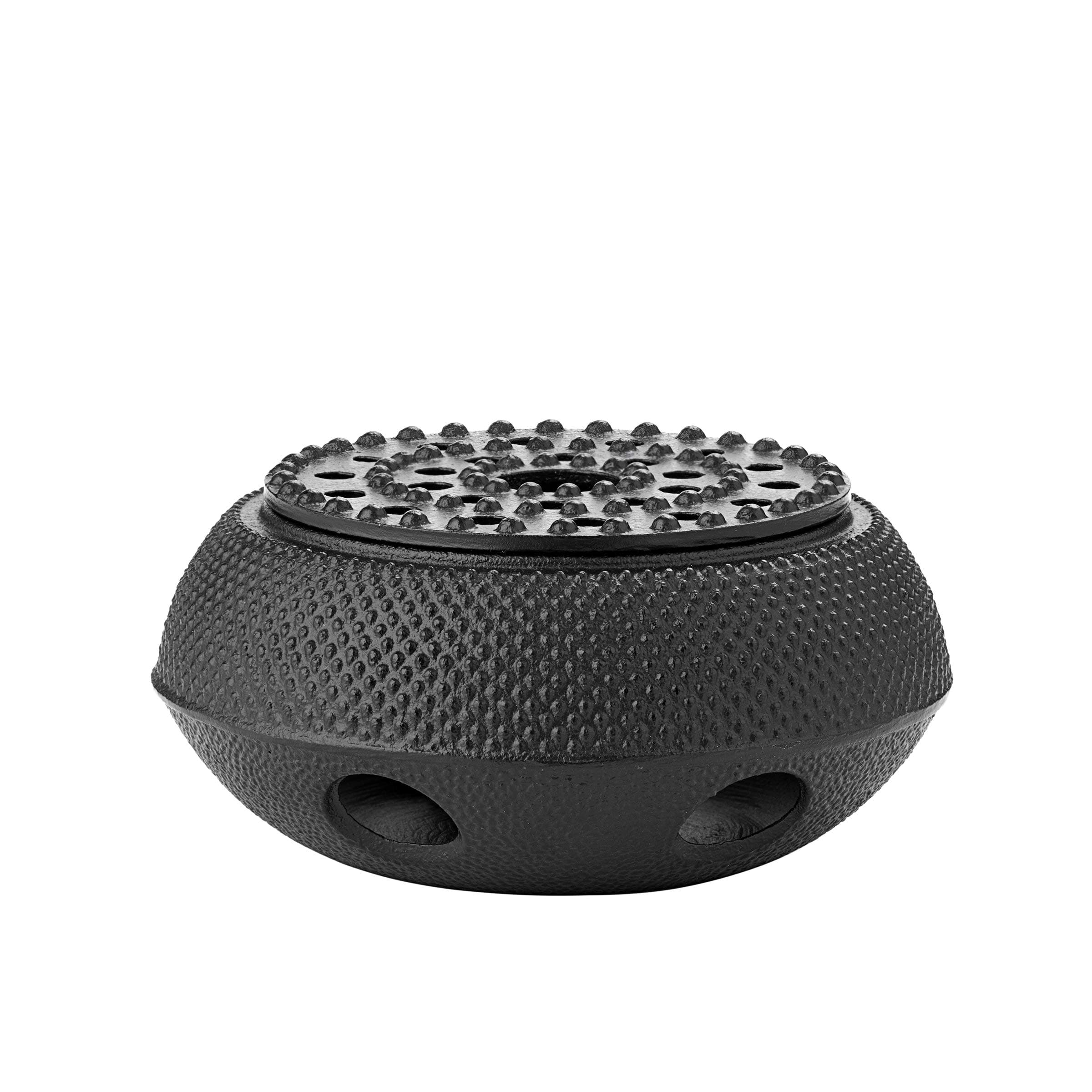 Old Dutch International 6" Matte Black Teapot Cast Iron Tetsubin Warmer 5.7"