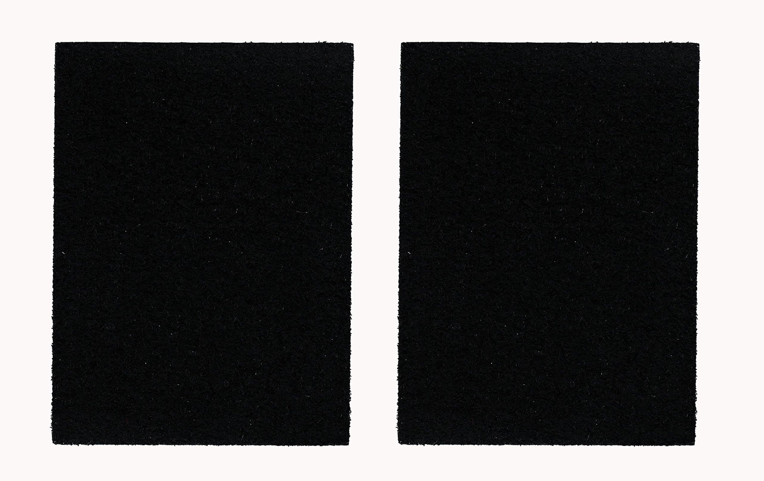 2 Die Cut Rectangles Loop Fastener with Iron/Sew On Backing for Embroidered patches Jackets 4x3 inches