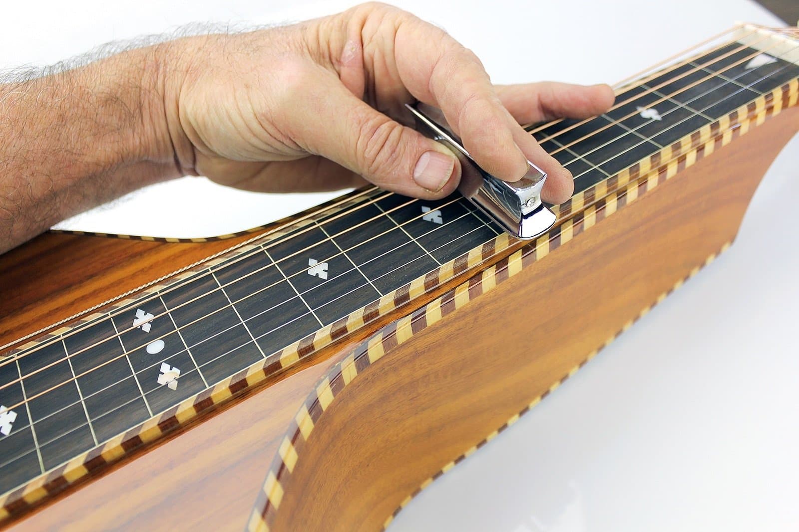 Imperial ValleyGuitar Co. Cutaway Roundnose Tone Bar Slide for Dobro, Lap Steel