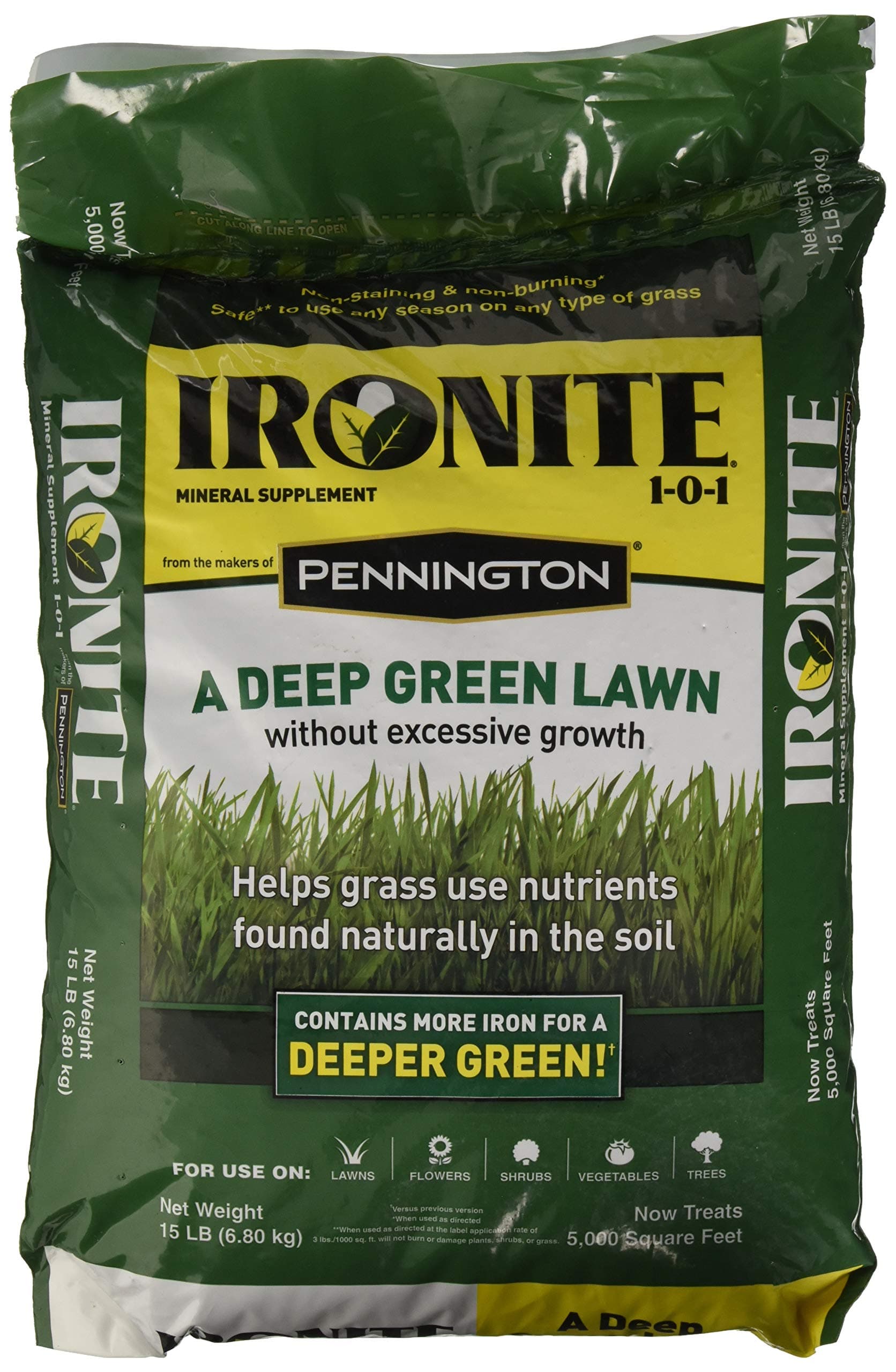 Ironite021496013589 100519460 1-0-1 Mineral Supplement/Fertilizer, 15 lb