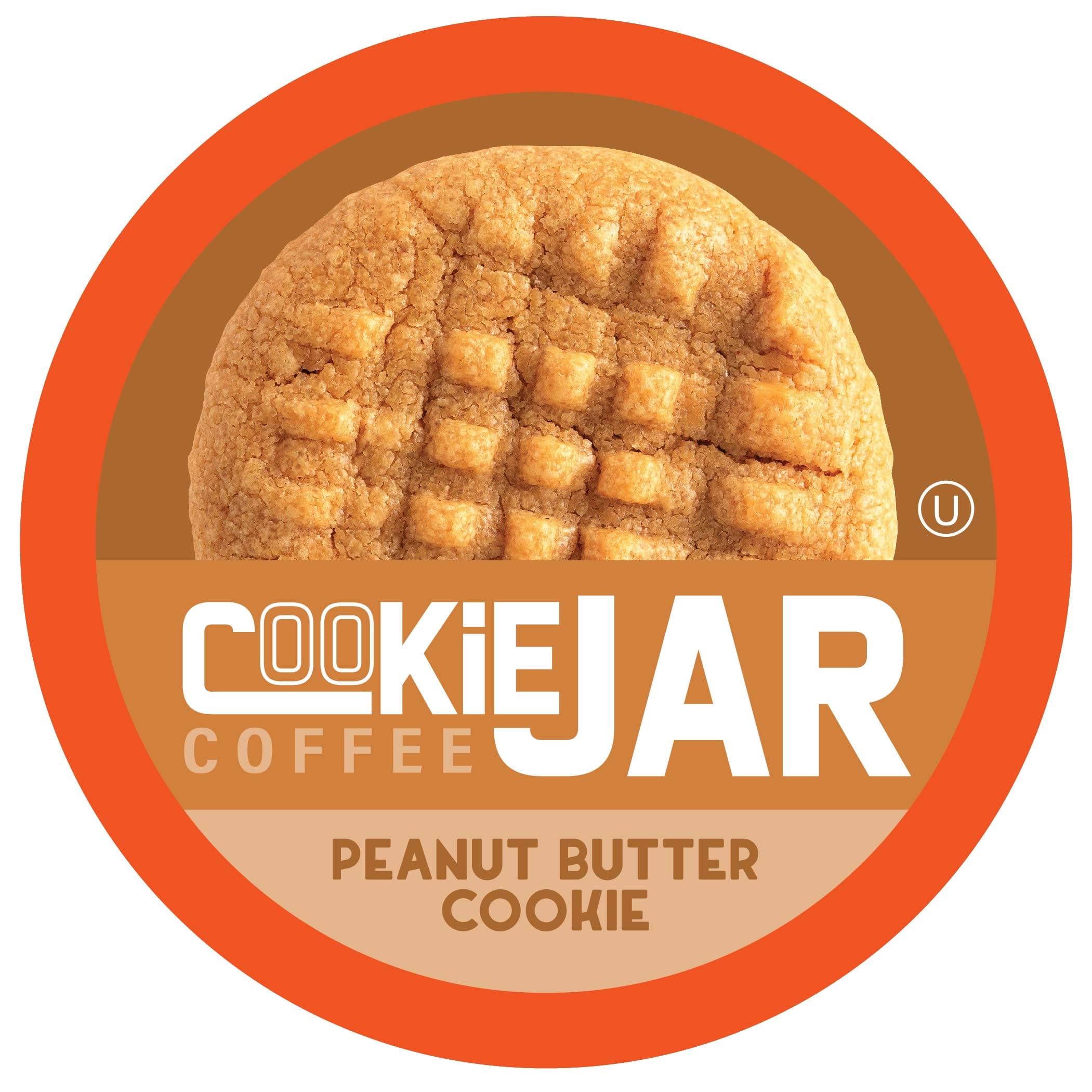 Cookie Jar Peanut Butter Flavored Coffee Pods for Keurig K Cup Brewers, 40 Count – Delicious Peanut Butter Flavor in Every Cup, Great for a Nutty Coffee Treat
