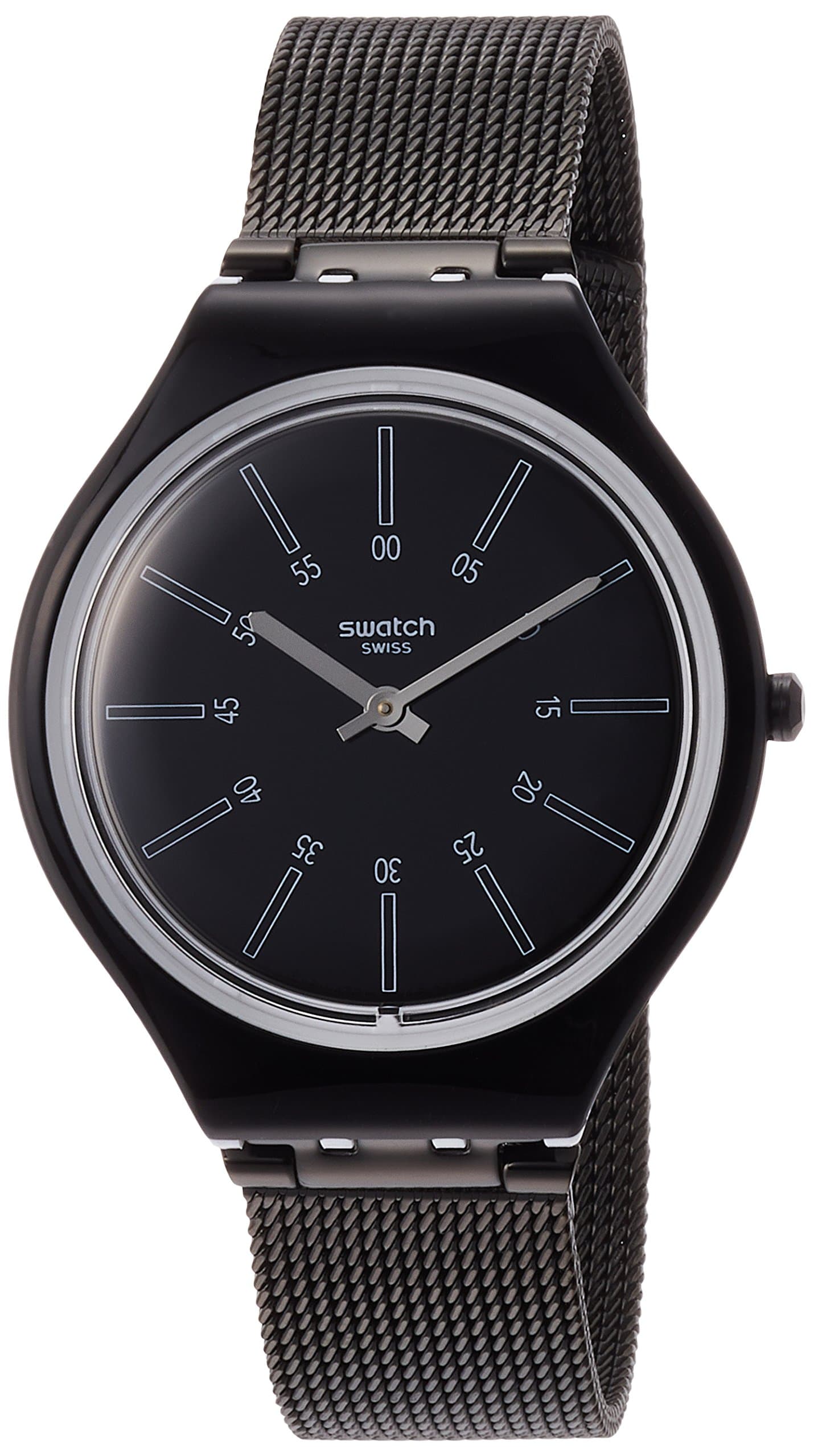 Skinotte SVOB100M Black Metal Swiss Quartz Fashion Watch