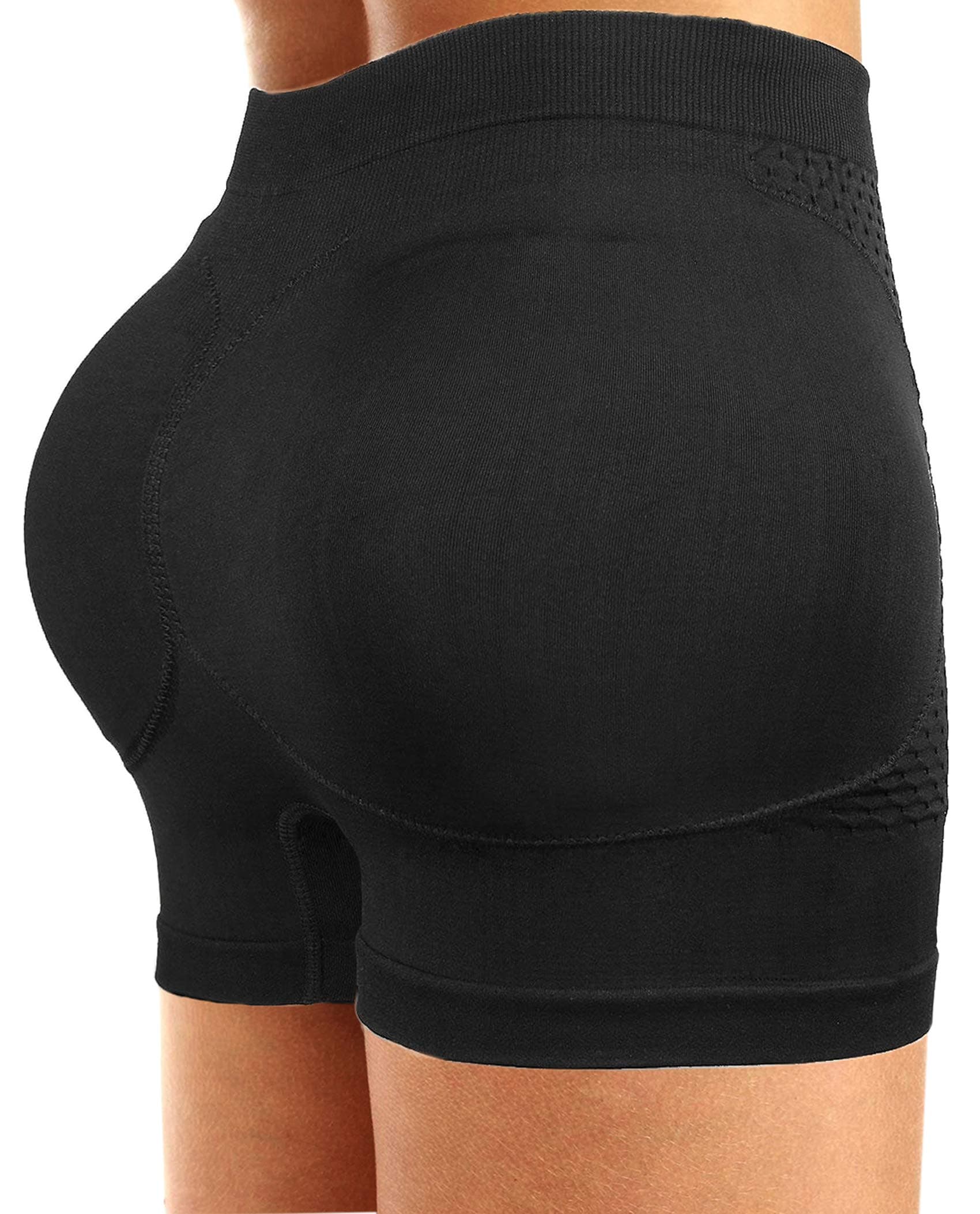 Womens Padded Shapewear Hip Enhancer Butt Lifter Waist Trainer Control Boyshorts …