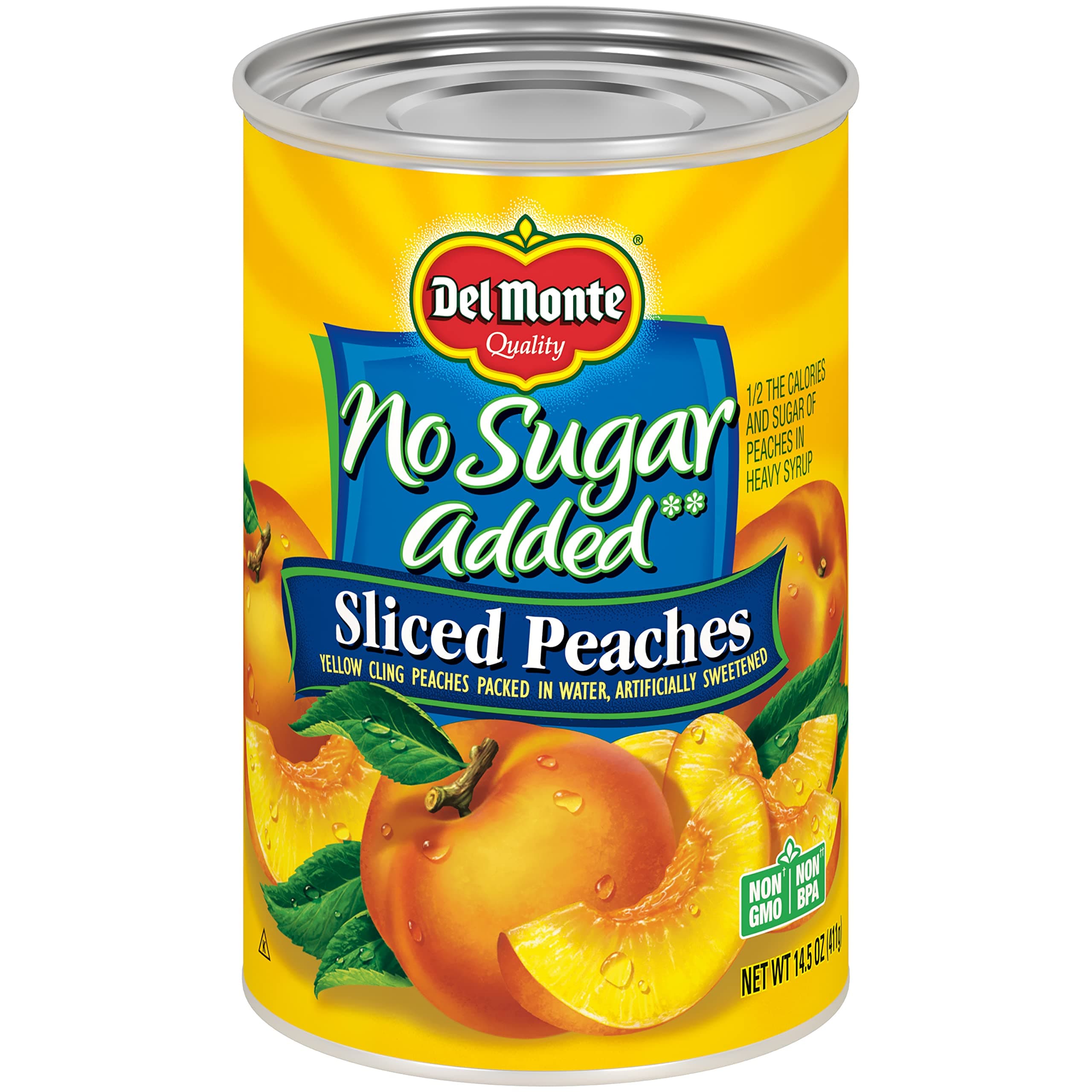 Canned Sliced Peaches, 14.5 Ounce
