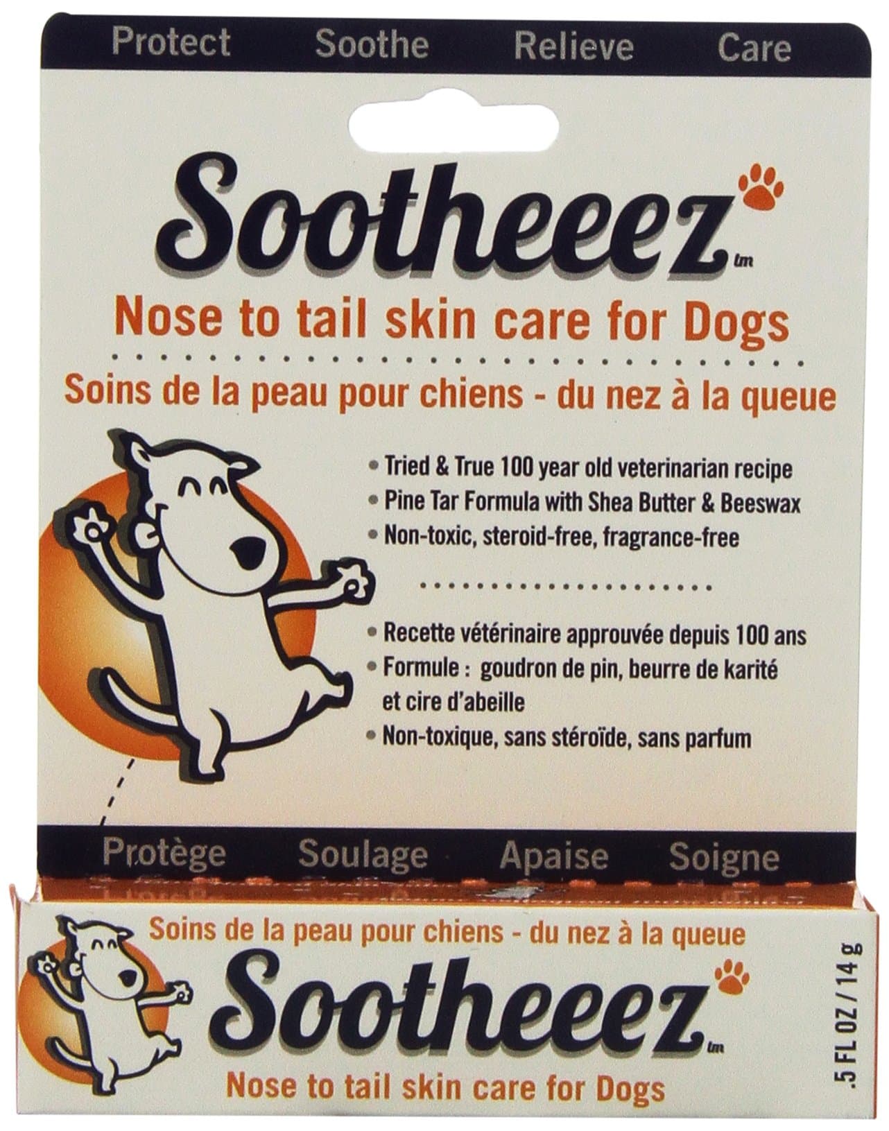 Sootheeez 20001 Premium Nose-to-Tail Soothing Skin Salve with Pine Tar, Shea Butter and Beeswax, 14gm