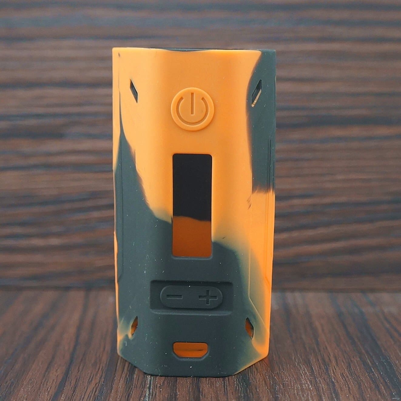 Protective Silicone Case for Smoant Battlestar 200w TC Skin Cover Sleeve Wrap Gel for Smoant Battlestar 200 Watt Box Mod Kit Orange Black