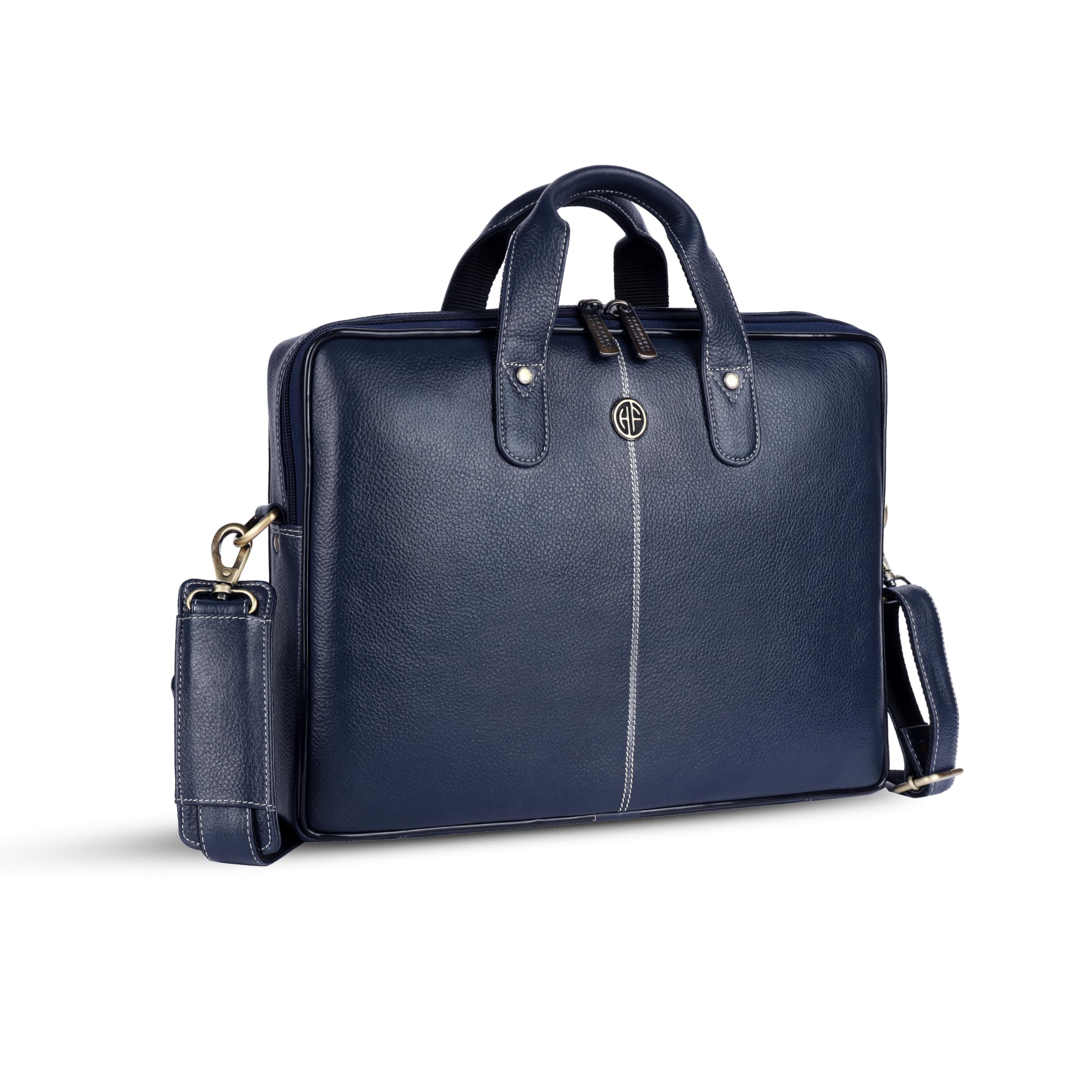 HAMMONDS FLYCATCHER Unisex-Adult Genuine Leather Laptop Messenger Bag