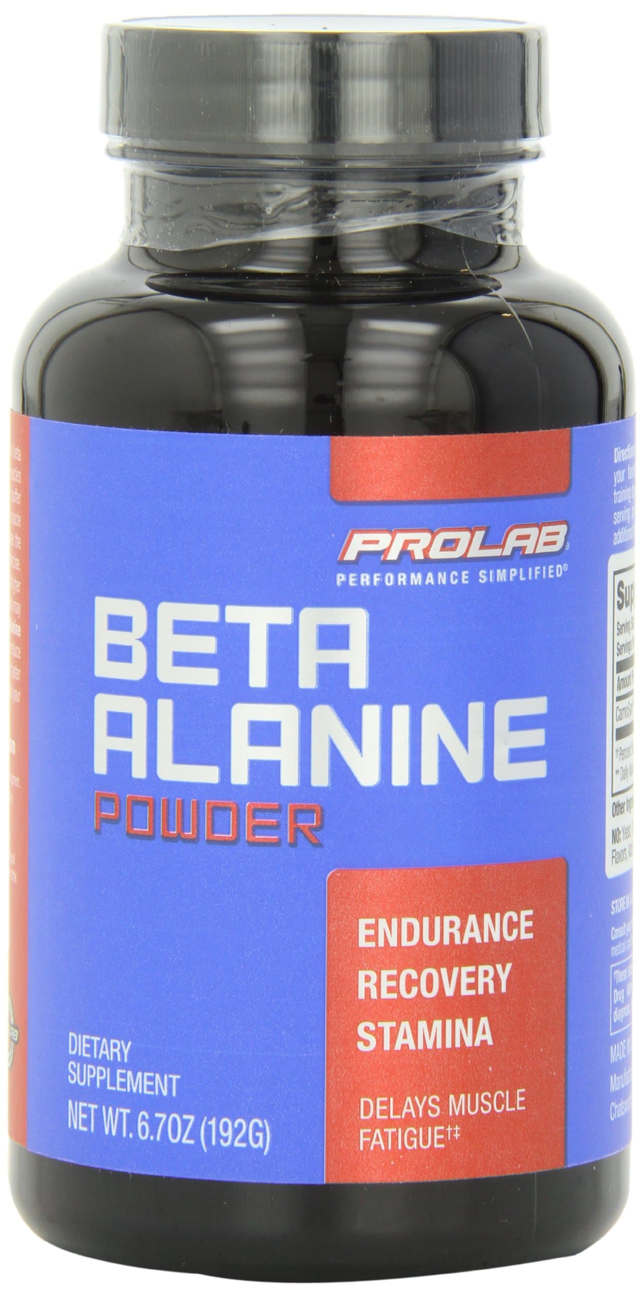 PROLAB Beta Alanine Powder, 192 Grams