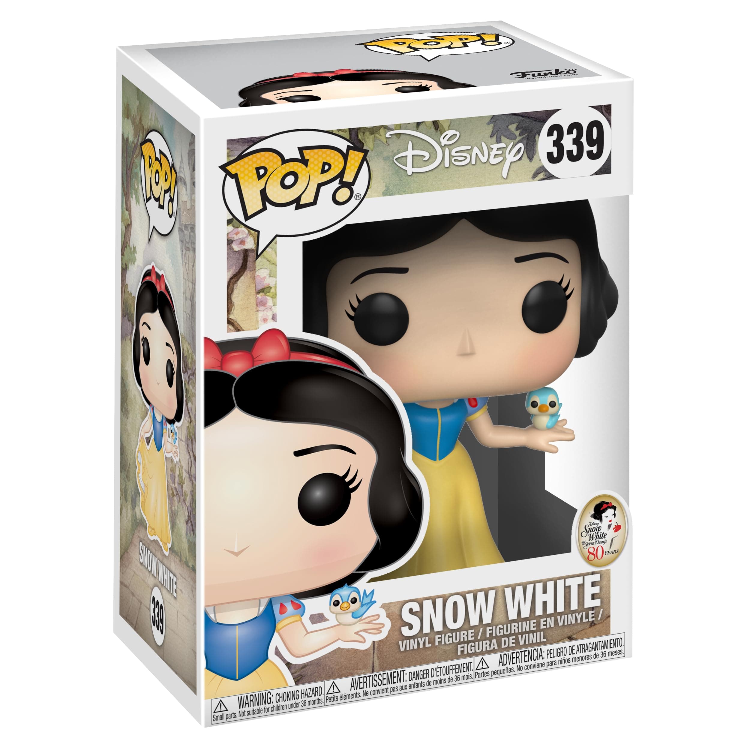 POP Disney: Snow White - Snow White Collectible Vinyl Figure,Yellow