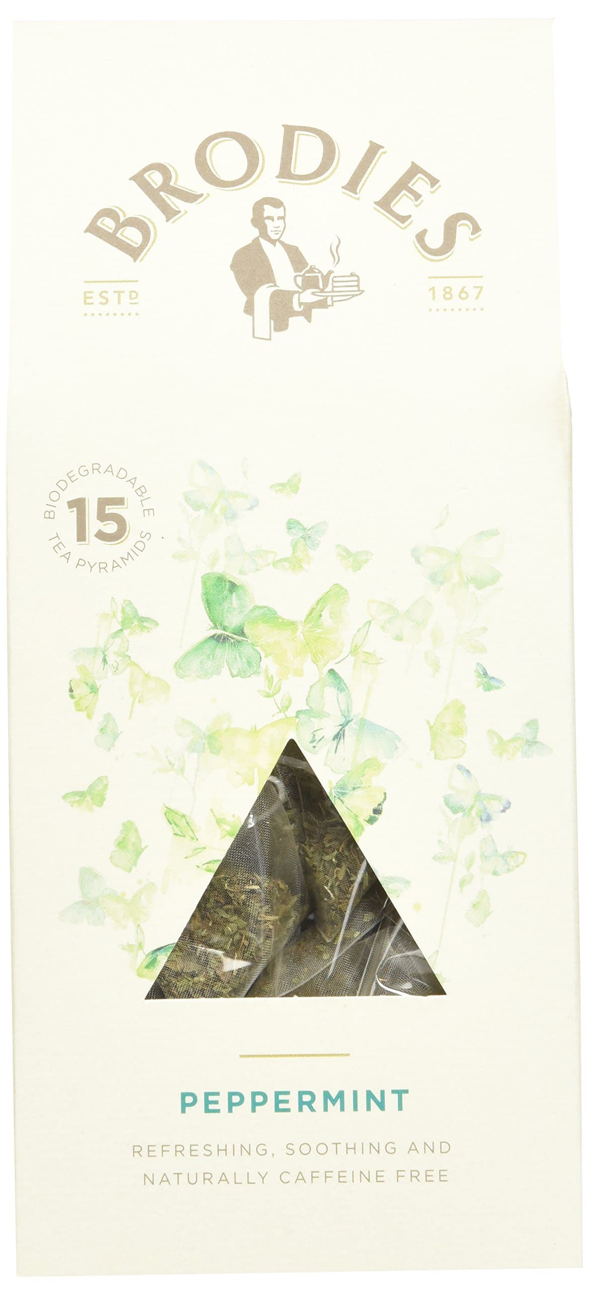 BRODIES Peppermint Pyramid Tea Infusion