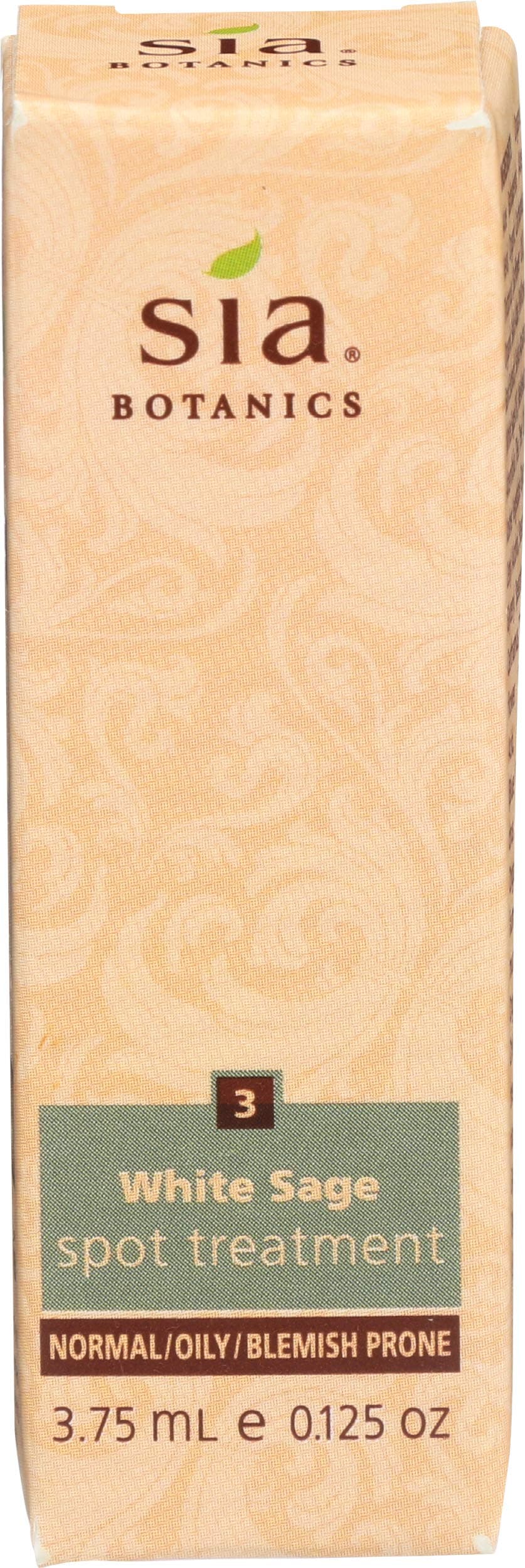 SIA BOTANICS White Sage Spot Treatment, 0.12 OZ