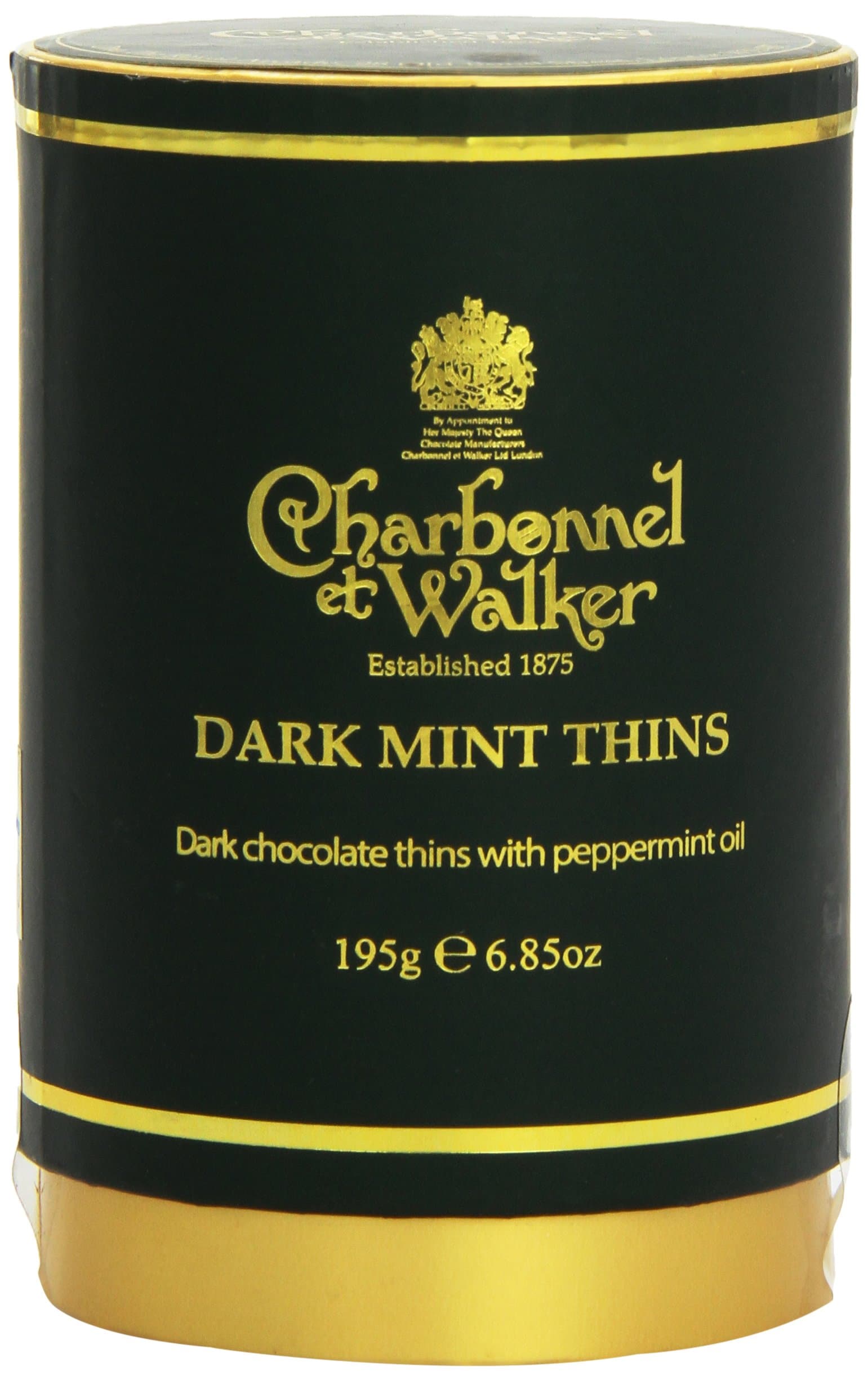 Charbonnel et Walker Dark Mint Thins 200g