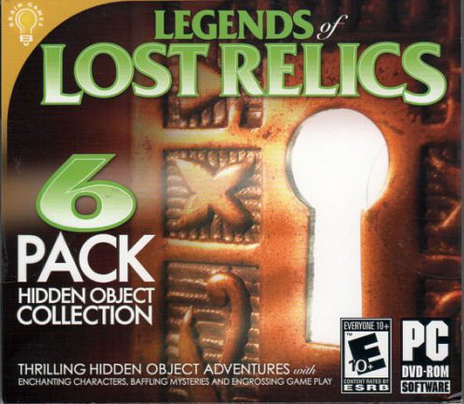 Legends of the Lost Relics 6 Pack Hidden Object Collection