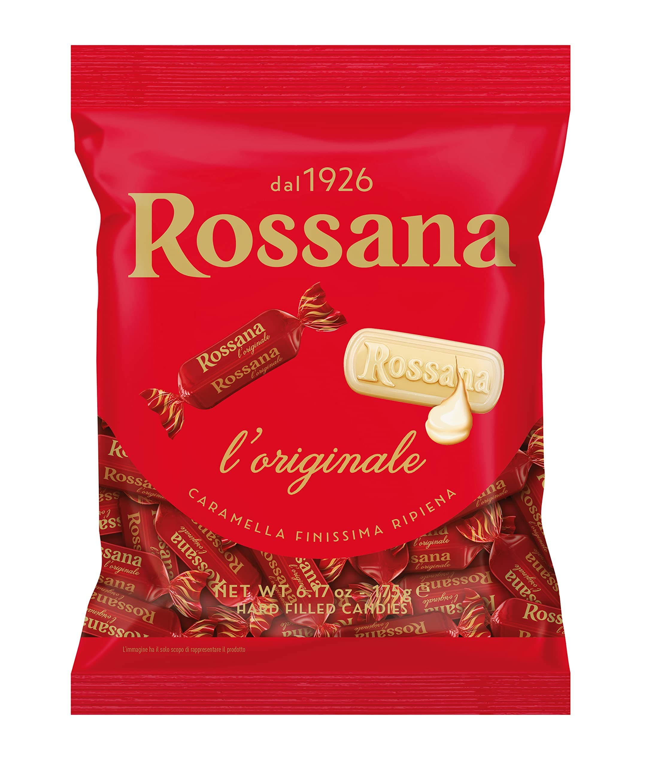 Perugina Rossana Caramelo relleno (6.17 oz. Bolsa).