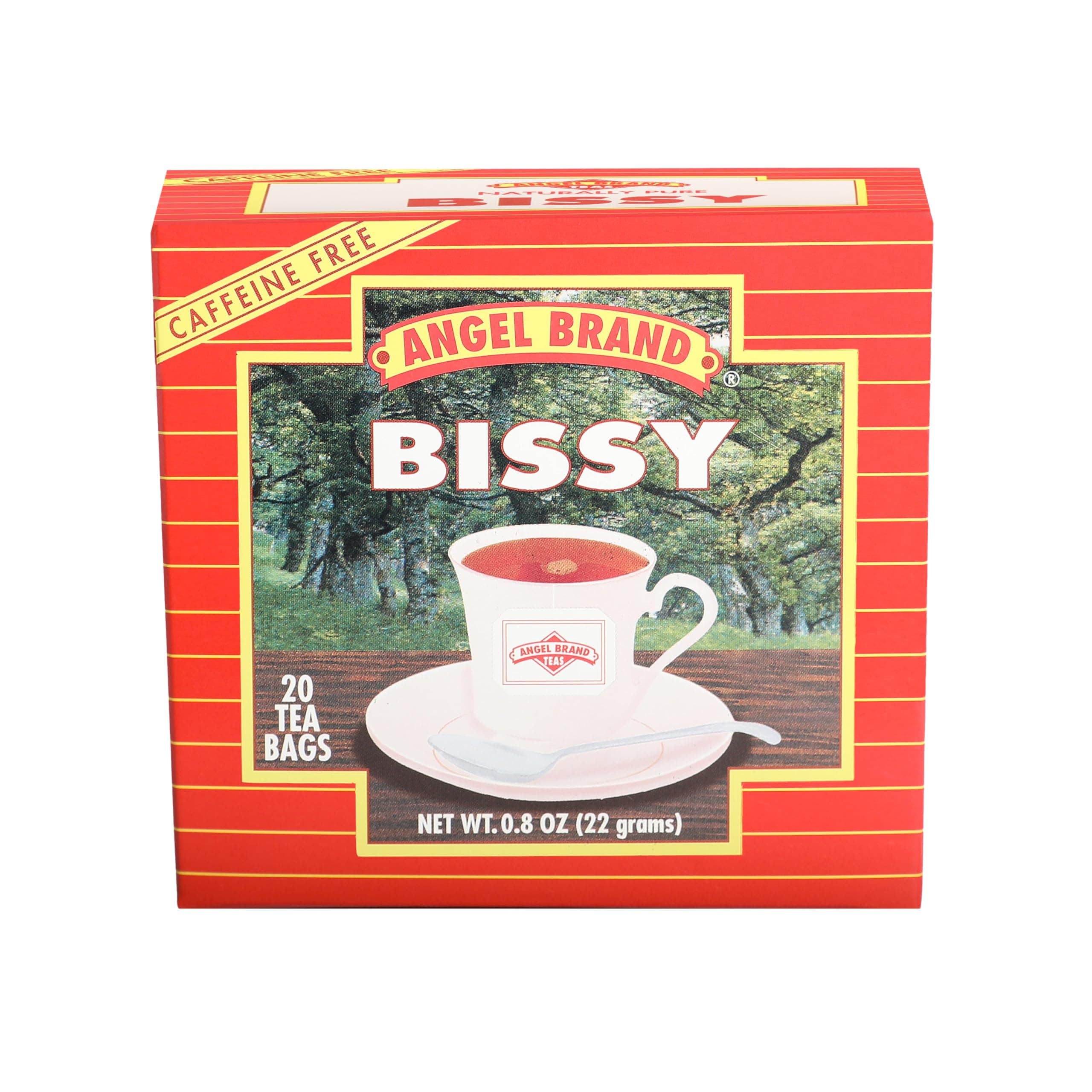 Bissy Tea Bags – 25 Tea Bags of Jamaican Kola Nut Herbal Tea for Energy and Vitality.