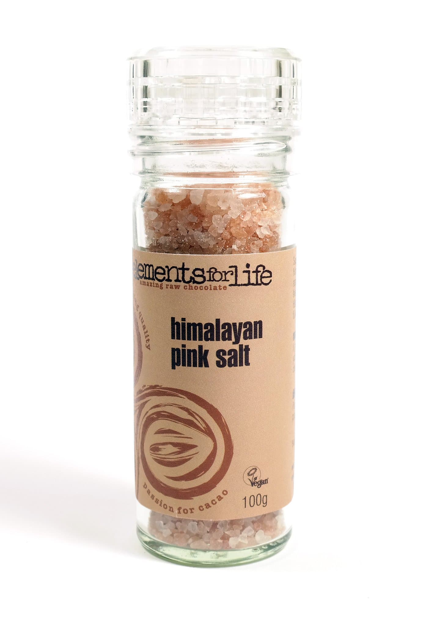 Himalayan Pink Salt Grinder 100g