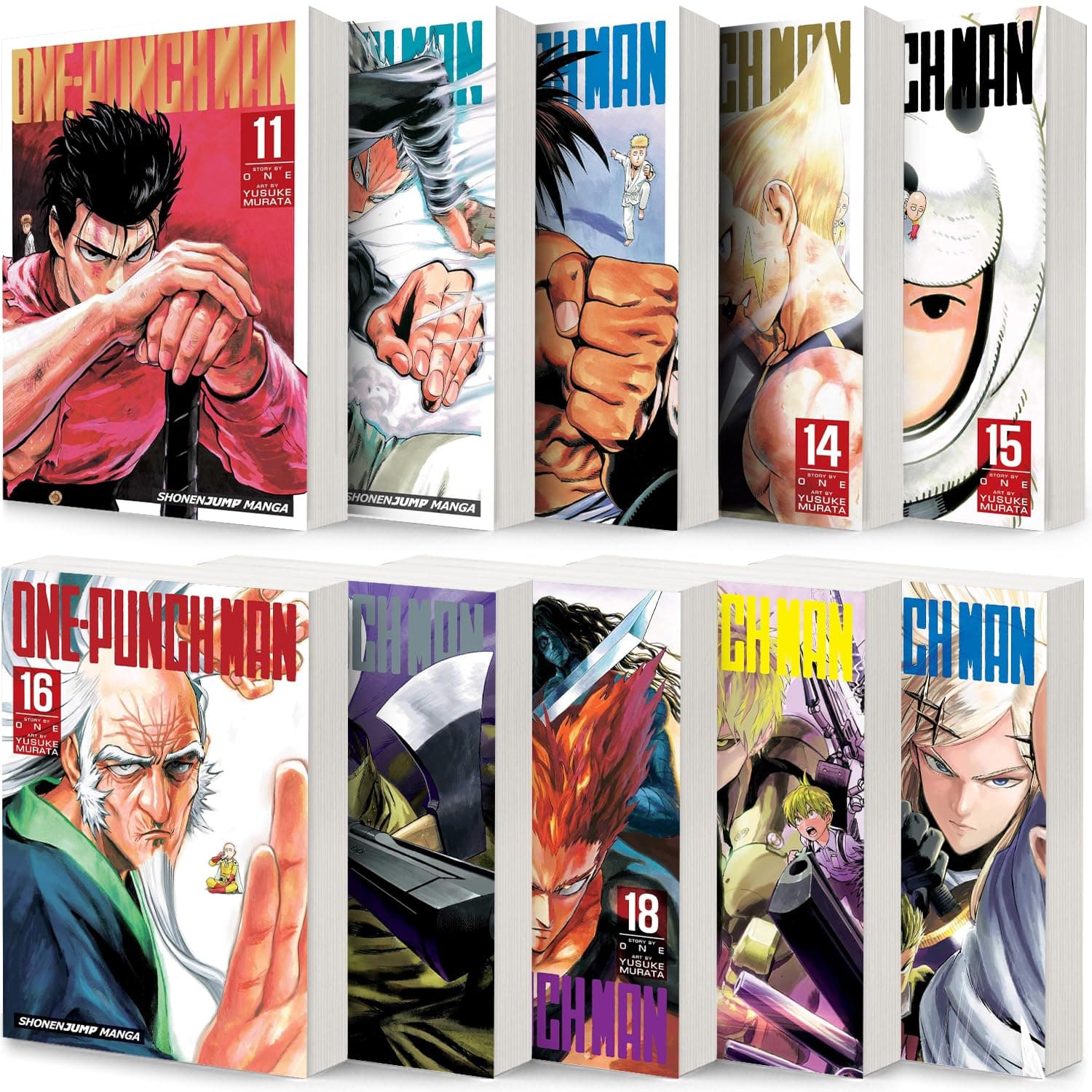 One-Punch Man Manga Vol 11 - 20 Collection 10 Books Set