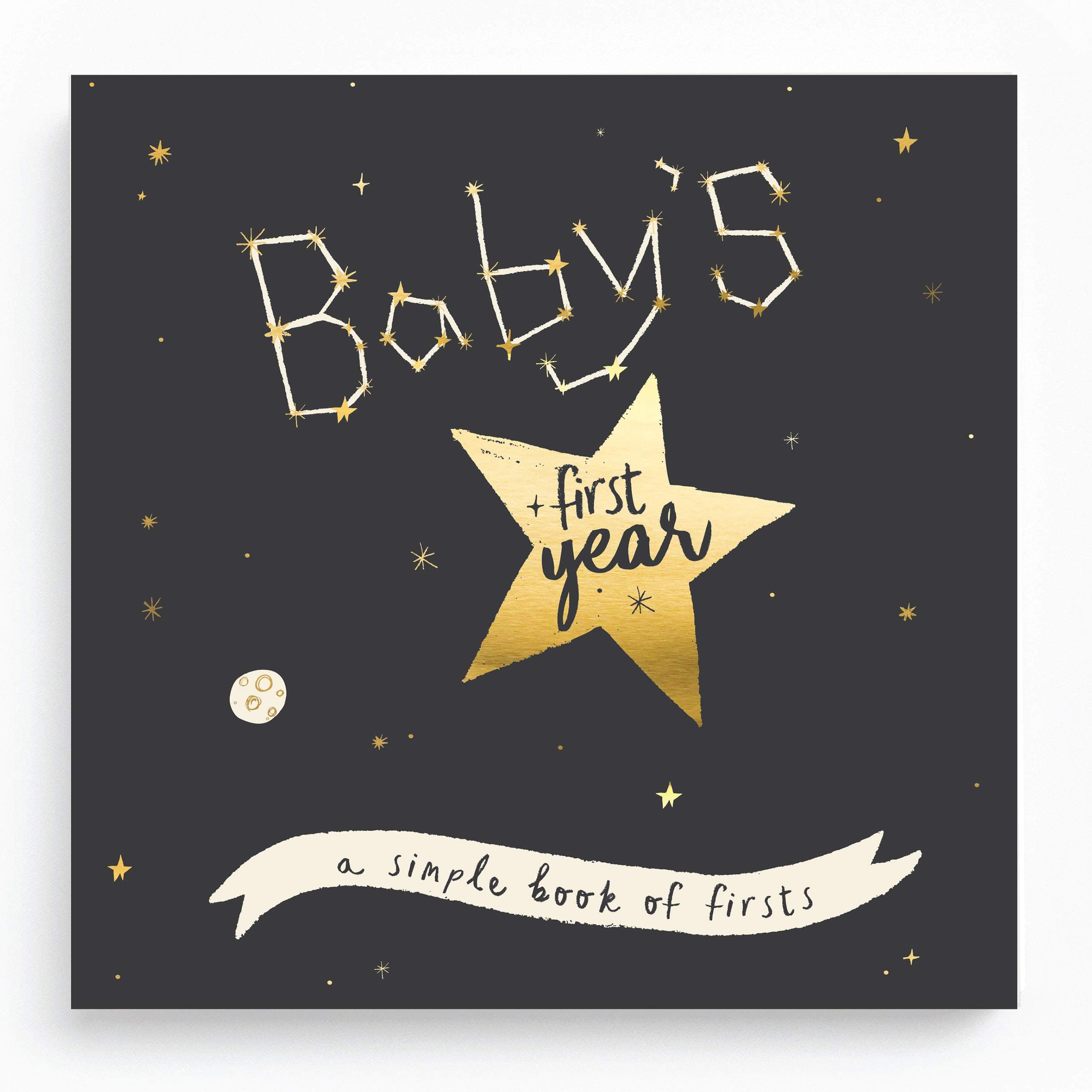 Baby Memory Book - Baby Journal - Pregnancy Journal for Your Babies First Years - Special Edition: Golden Stargazer Memory Book - My First Years - Lucy Darling