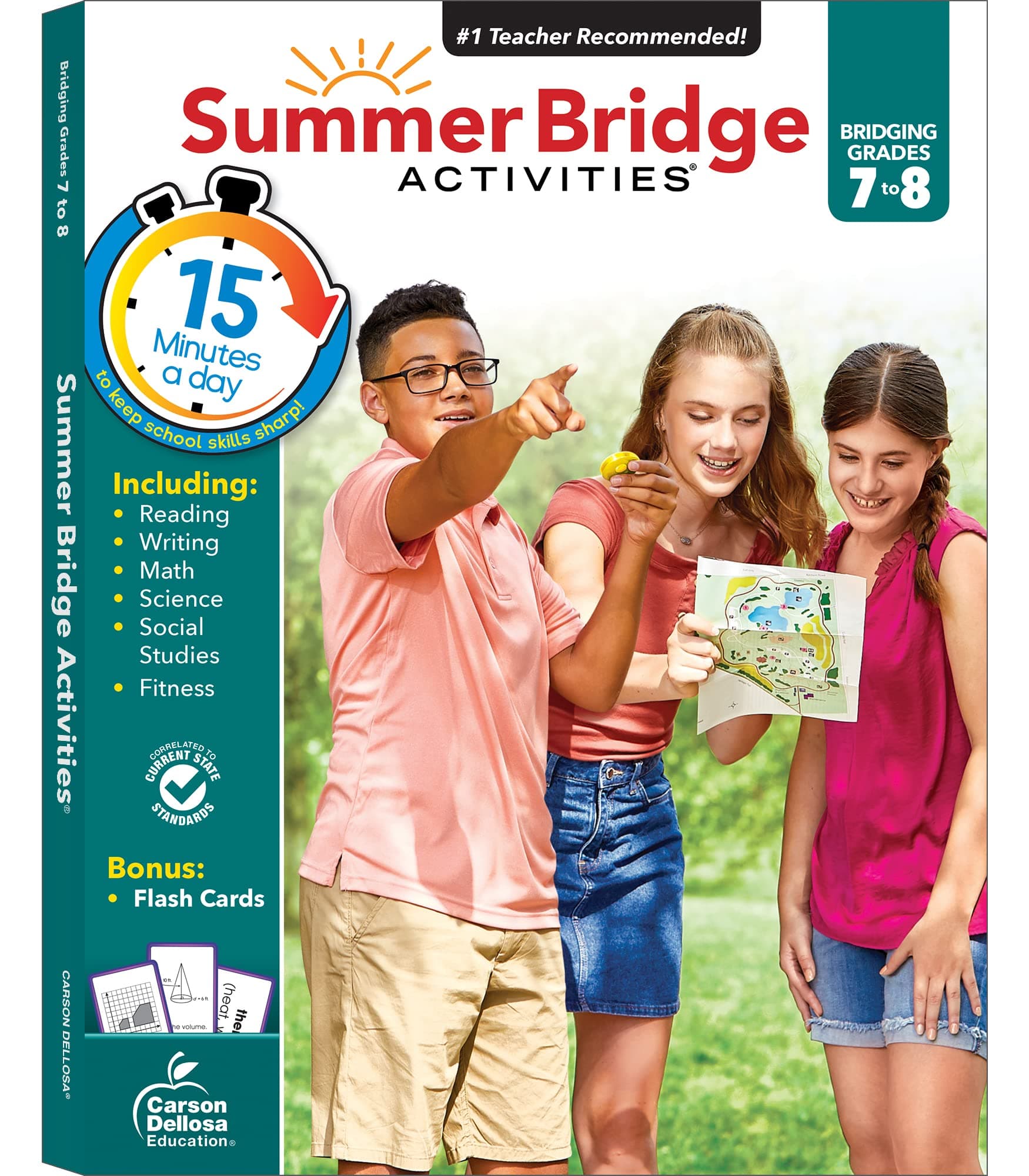 Summer Bridge Activities: Bridging Grades 7 to 8