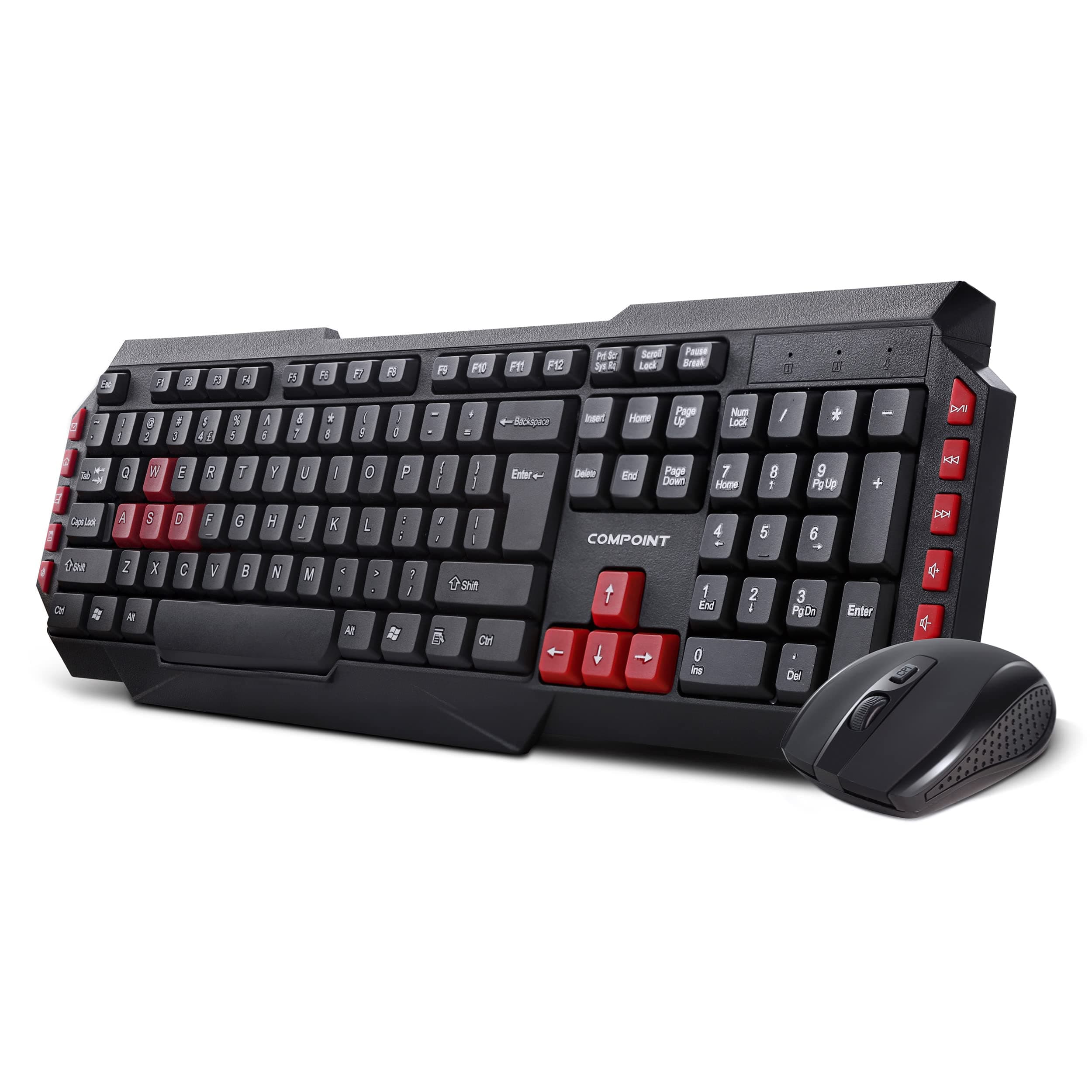 Compoint Wireless Keyboard and Optical Mouse Bundle CP-KM9025W