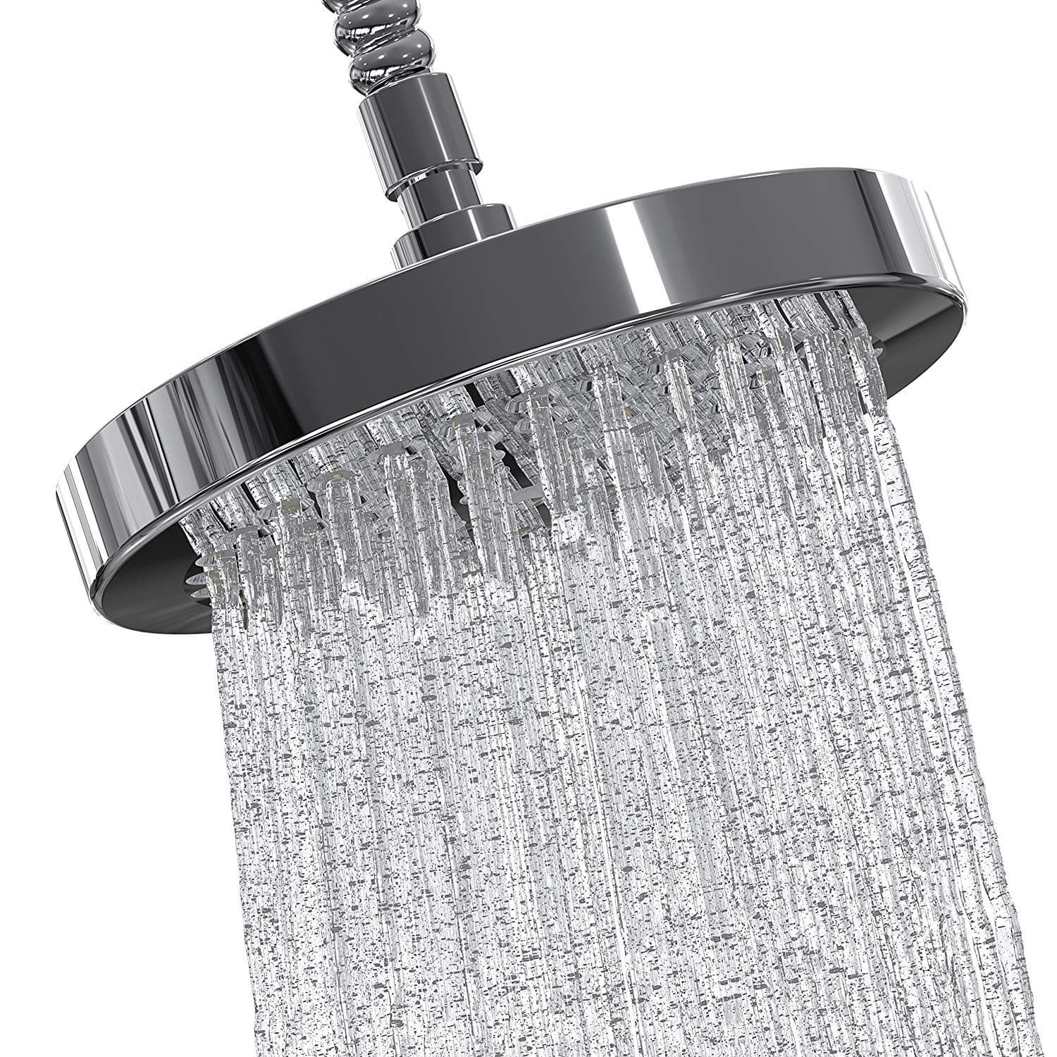 RainTherapy Shower Head High Pressure. Luxury Modern Chrome Look Universal Replacement for Your Bathroom Shower Heads to Feel it Rain right in your bathroom.