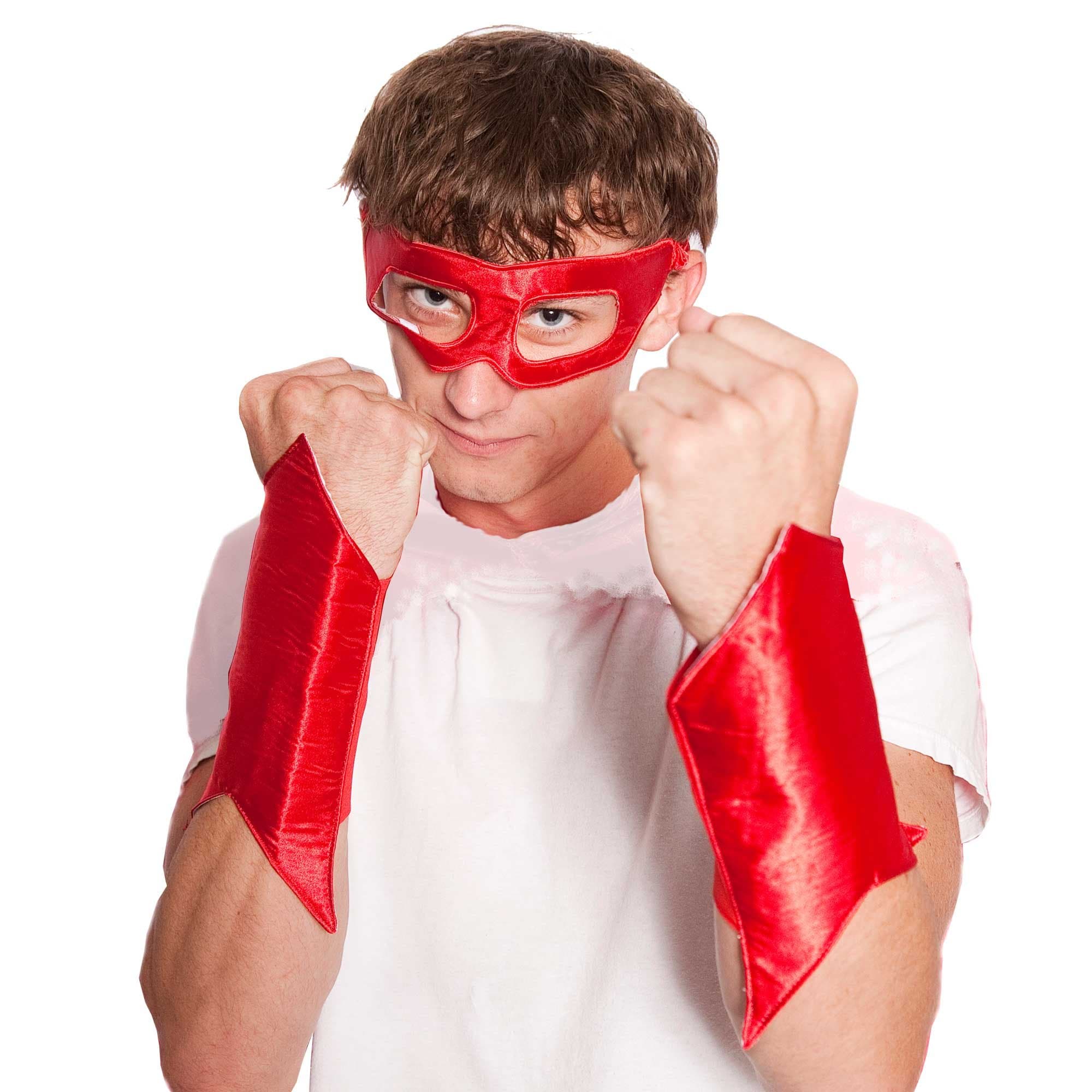 EverfanMen's Superhero Eye Mask and Powerbands