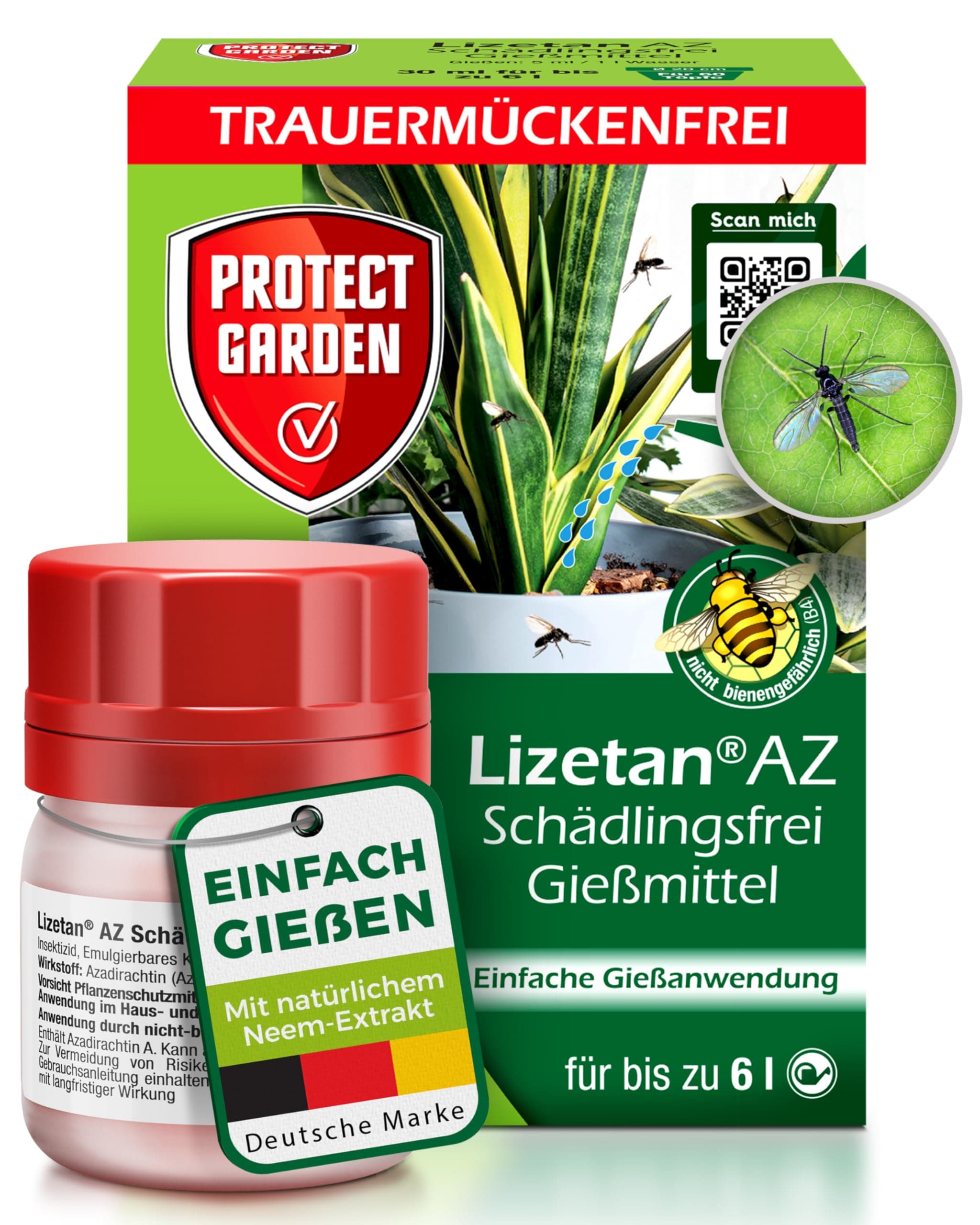 Bayer Garden Lizetan AZ Pest Free DIY Insect Repellent Outdoor Brown – 30 ml