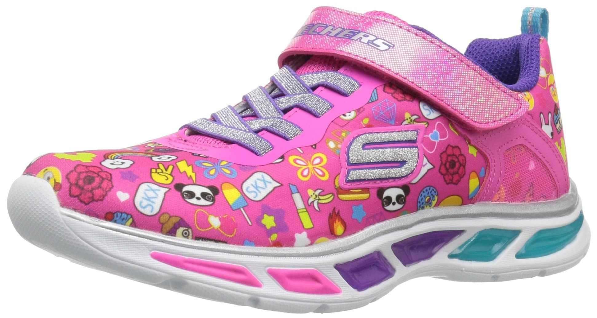 Skechers Unisex-Child Litebeams-Feelin' It Sneaker