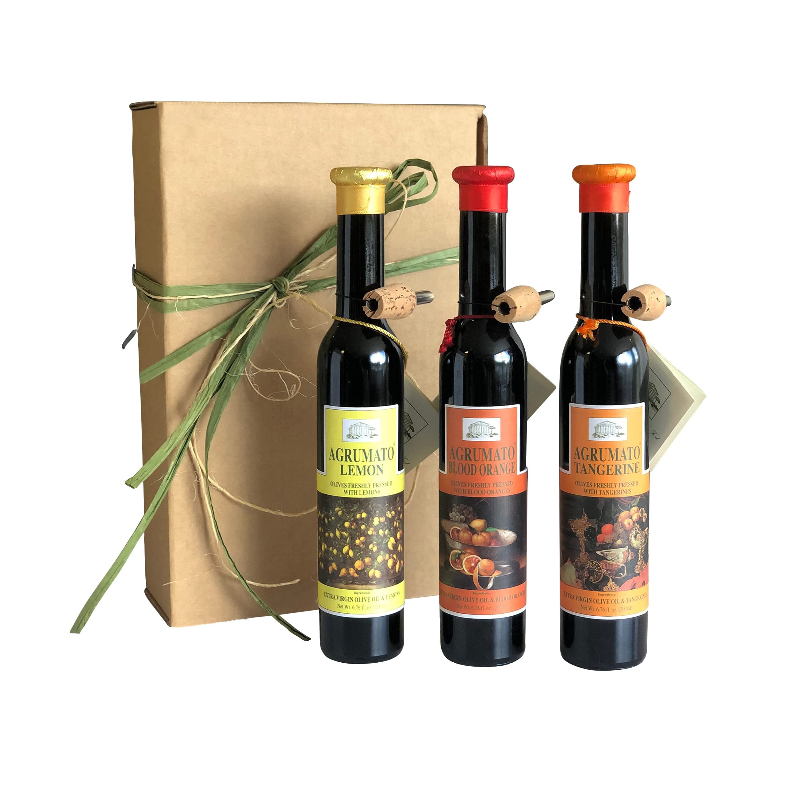 Agrumato Lemon, Tangerine, Blood Orange, Extra Virgin Olive Oil Gift Set