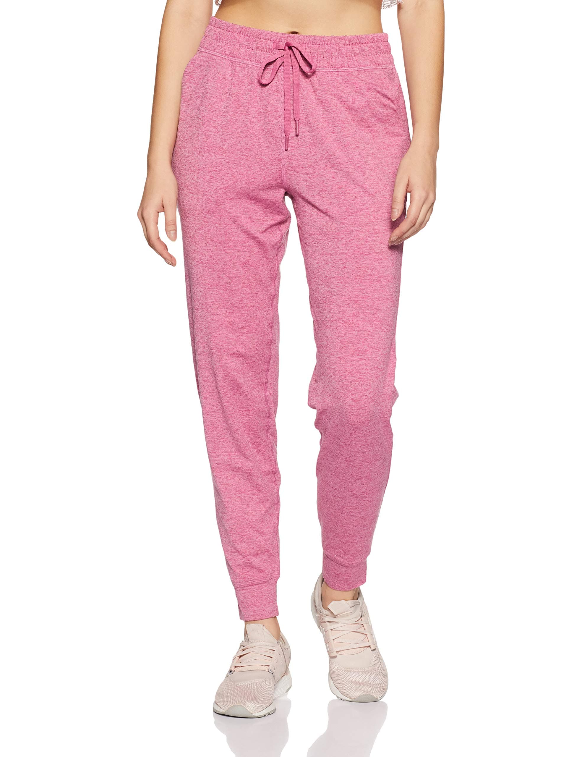 Van HeusenWomen Athleisure Moisture Wicking Regular Fit Joggers - Super Soft, Reflective Trim