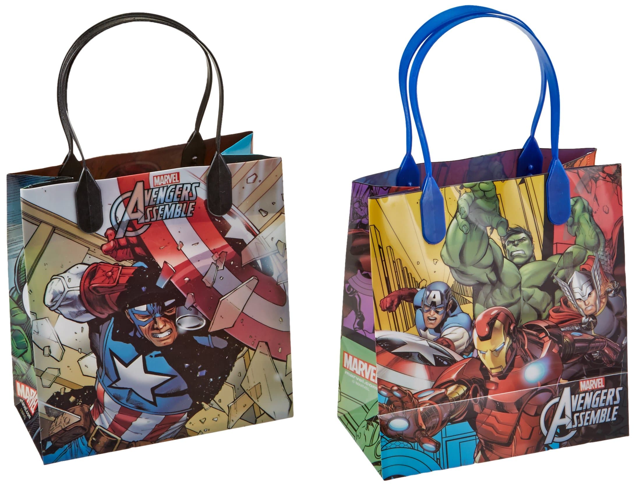 12 Marvels Avengers Goodie Bags - Party Favor & Gift Bags for Birthdays