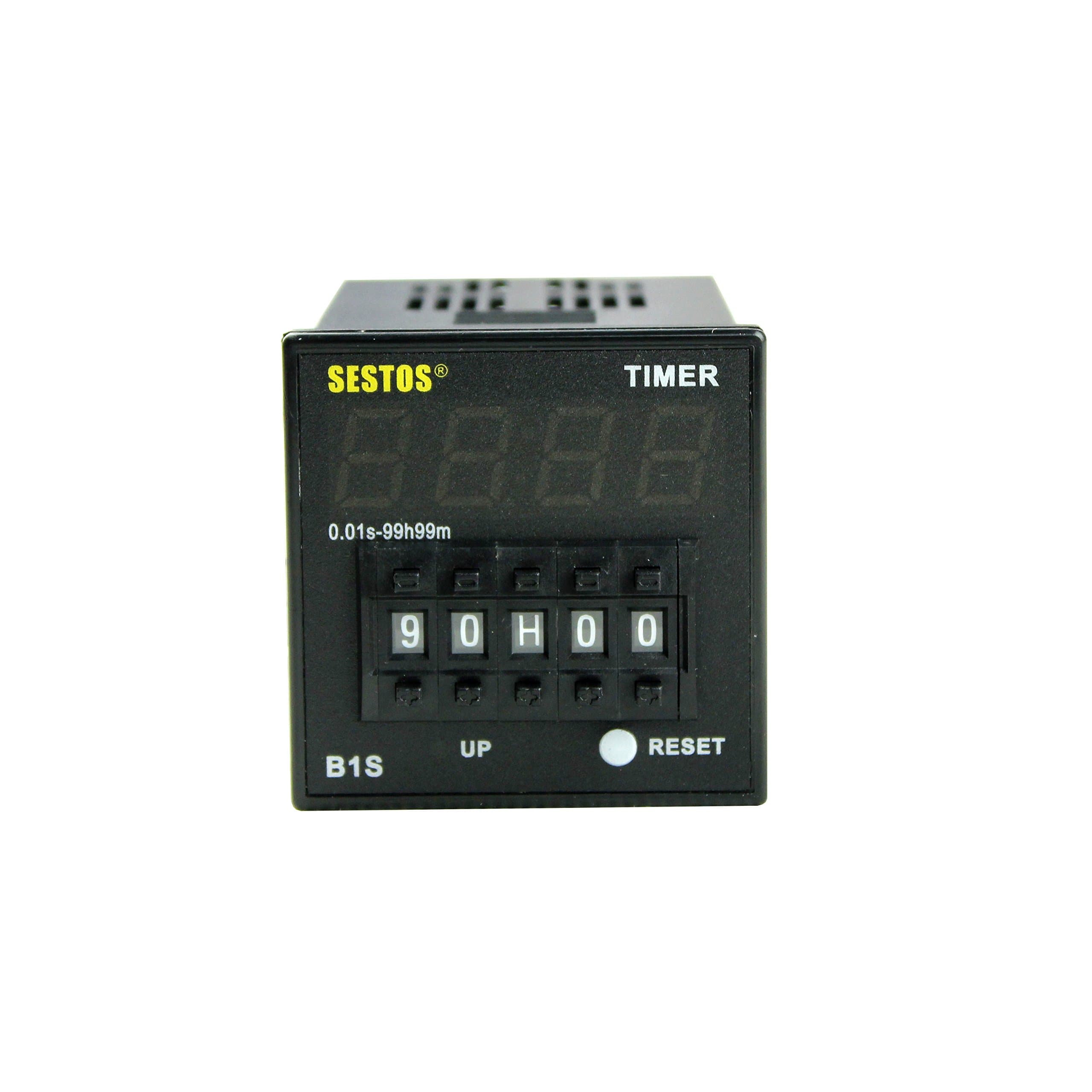Sestos Digital Timer Control B1S-R-220 Coded Switch Relay Output AC 100-240V