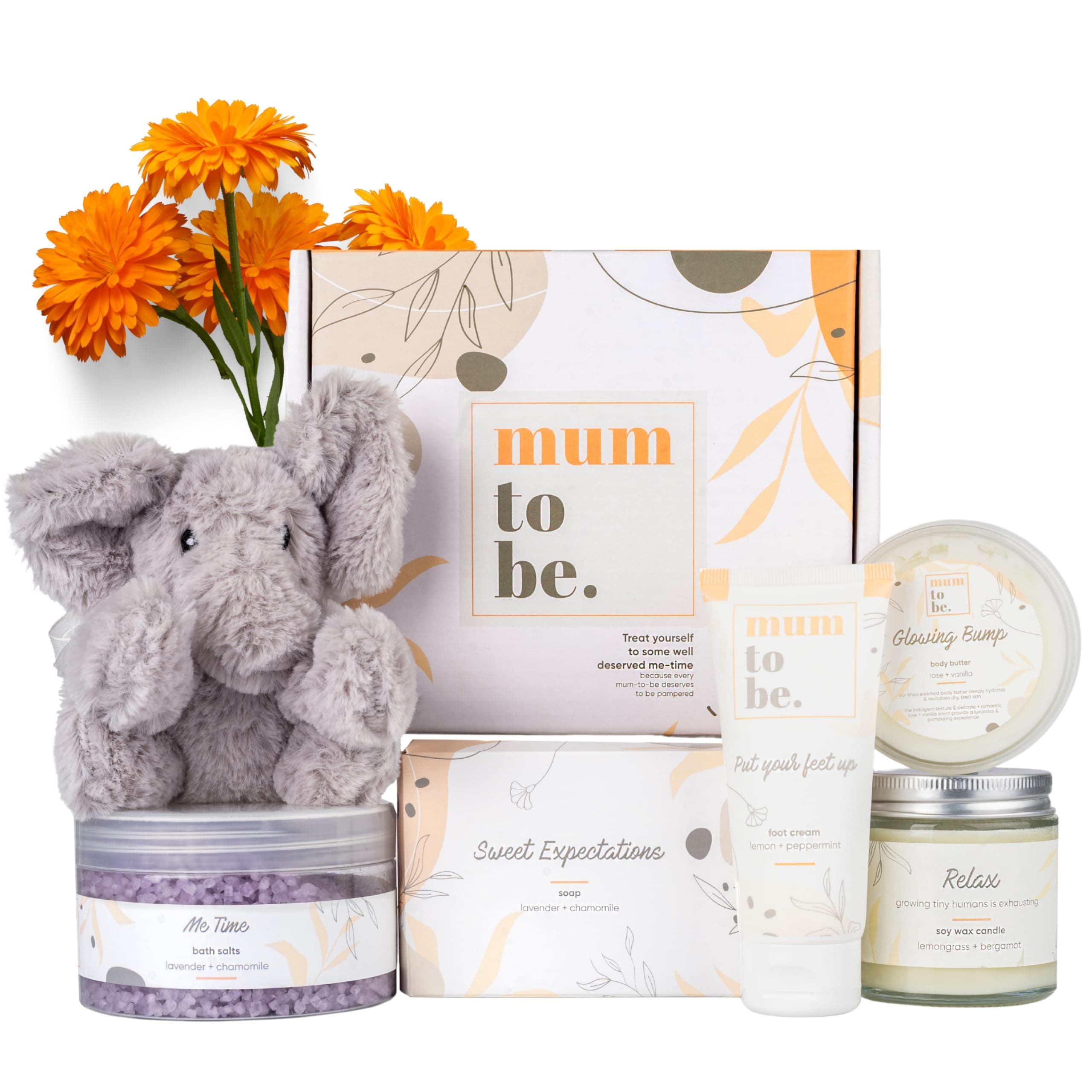 New Mum to Be Gifts Hamper - 6 Luxury Baby Shower Gifts for Mum and New Born Baby Essentials. Pamper Gifts for Women Pregnancy Gifts for Mum Expecting with - New Mum Gifts