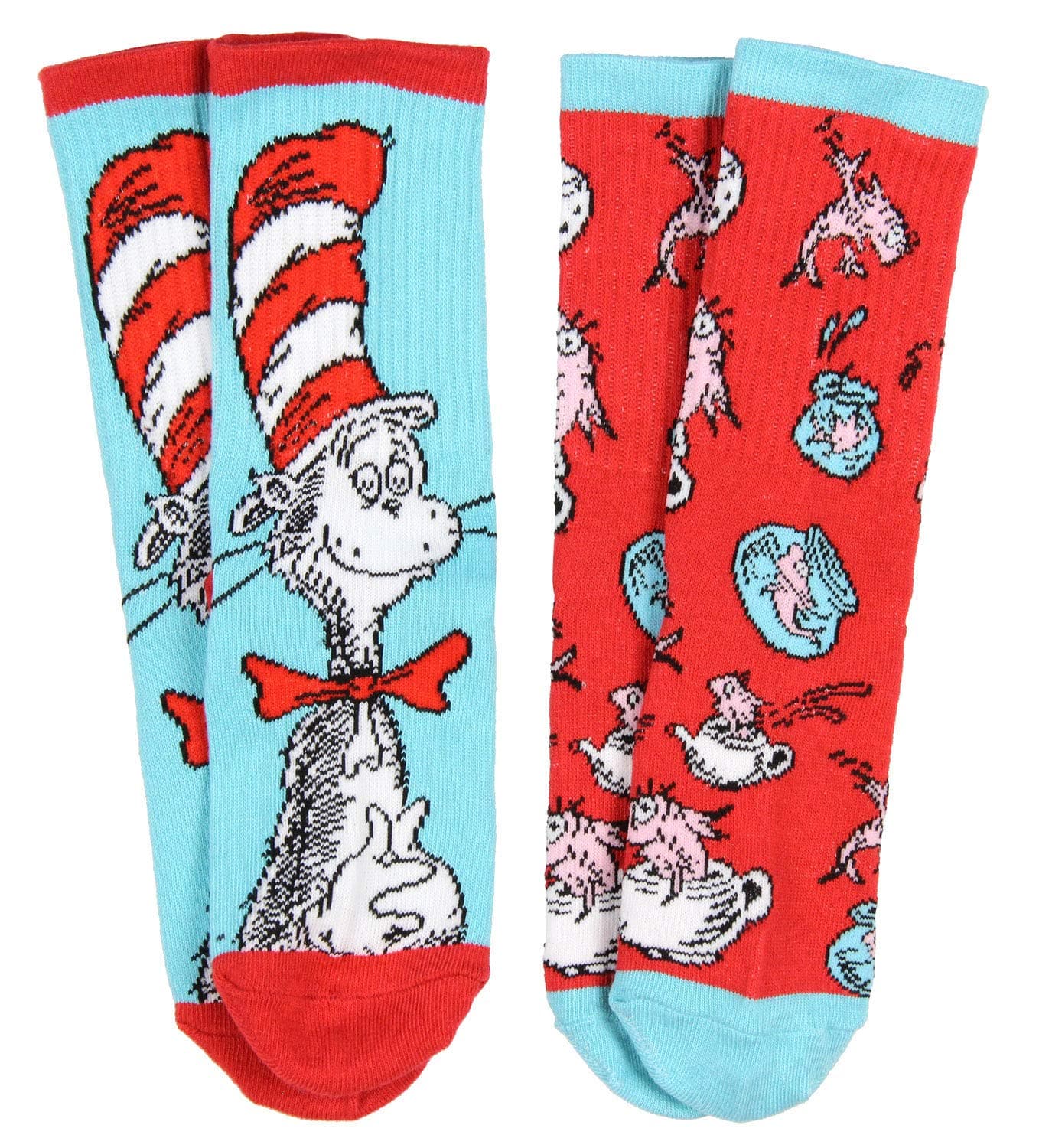 Bioworld Dr Seuss Kids How GRINCH Stole Christmas Week Of Socks Mix and Match Gift Box Set