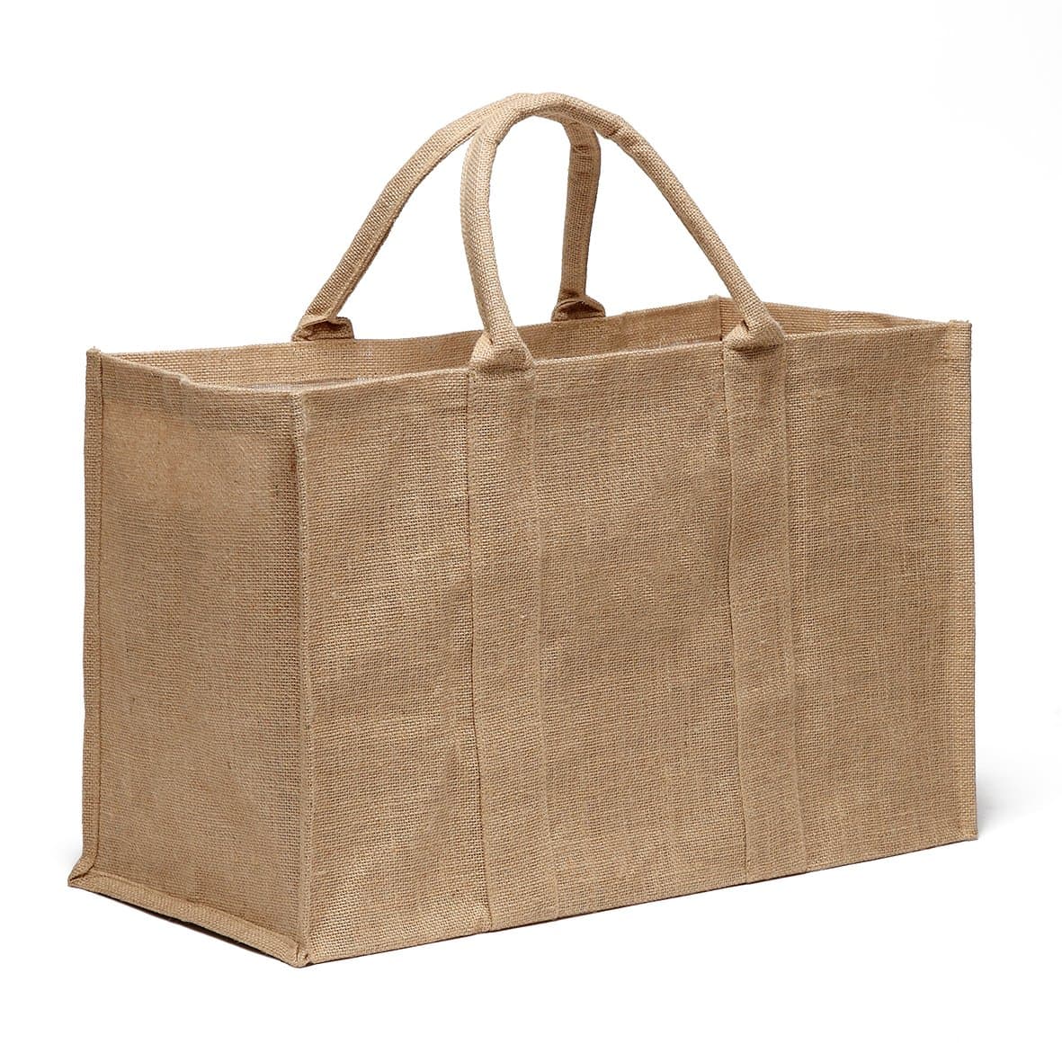 La cordelineMulti-Purpose Jute Shopping Bag, 55 x 25 x 35 cm, 48 L