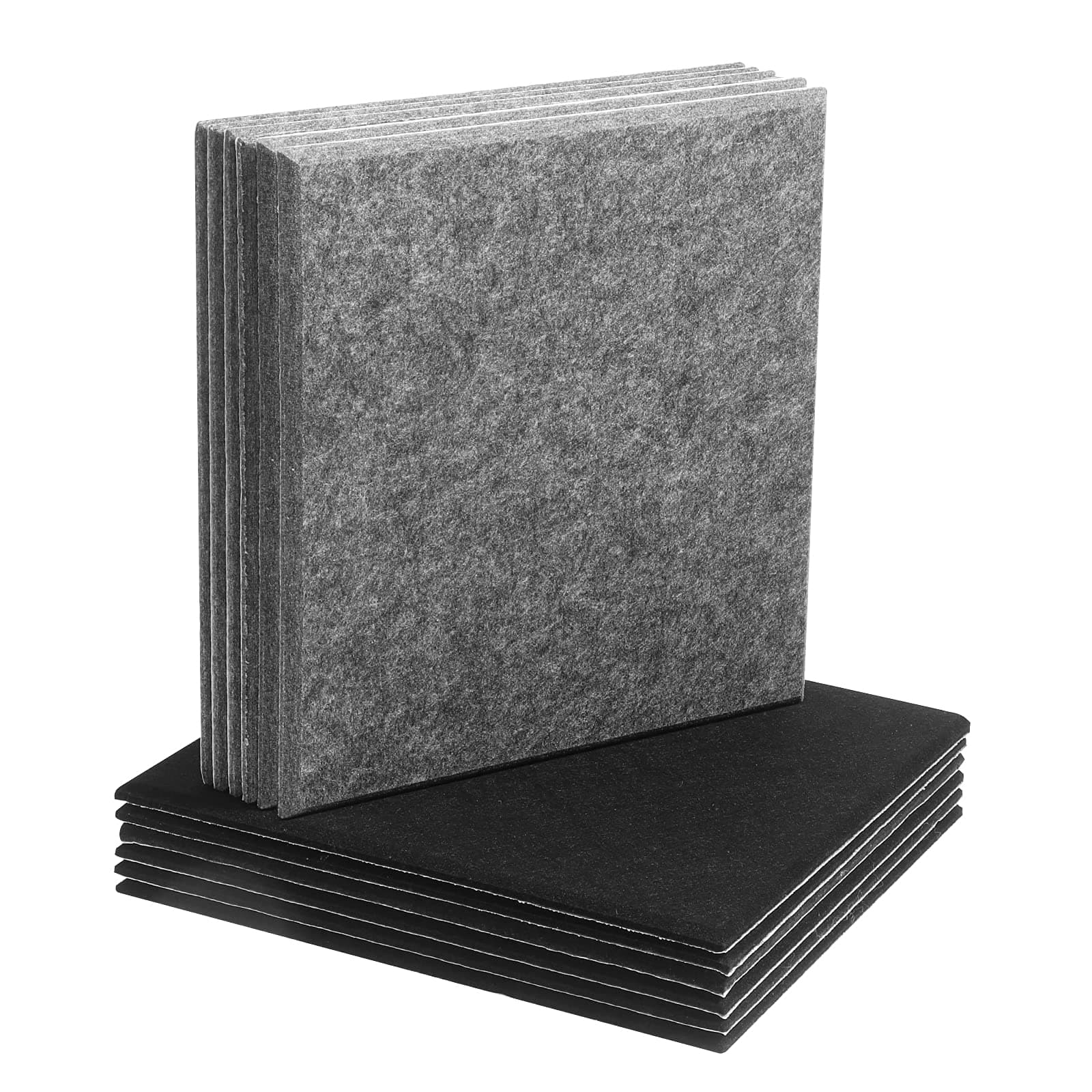 12Pcs Acoustic Panels, Recording Studio Acoustical Treatments Wall,Noise Reduction Panels,High Density Acoustic Absorption Panel Studio Equipment for Home Offices School