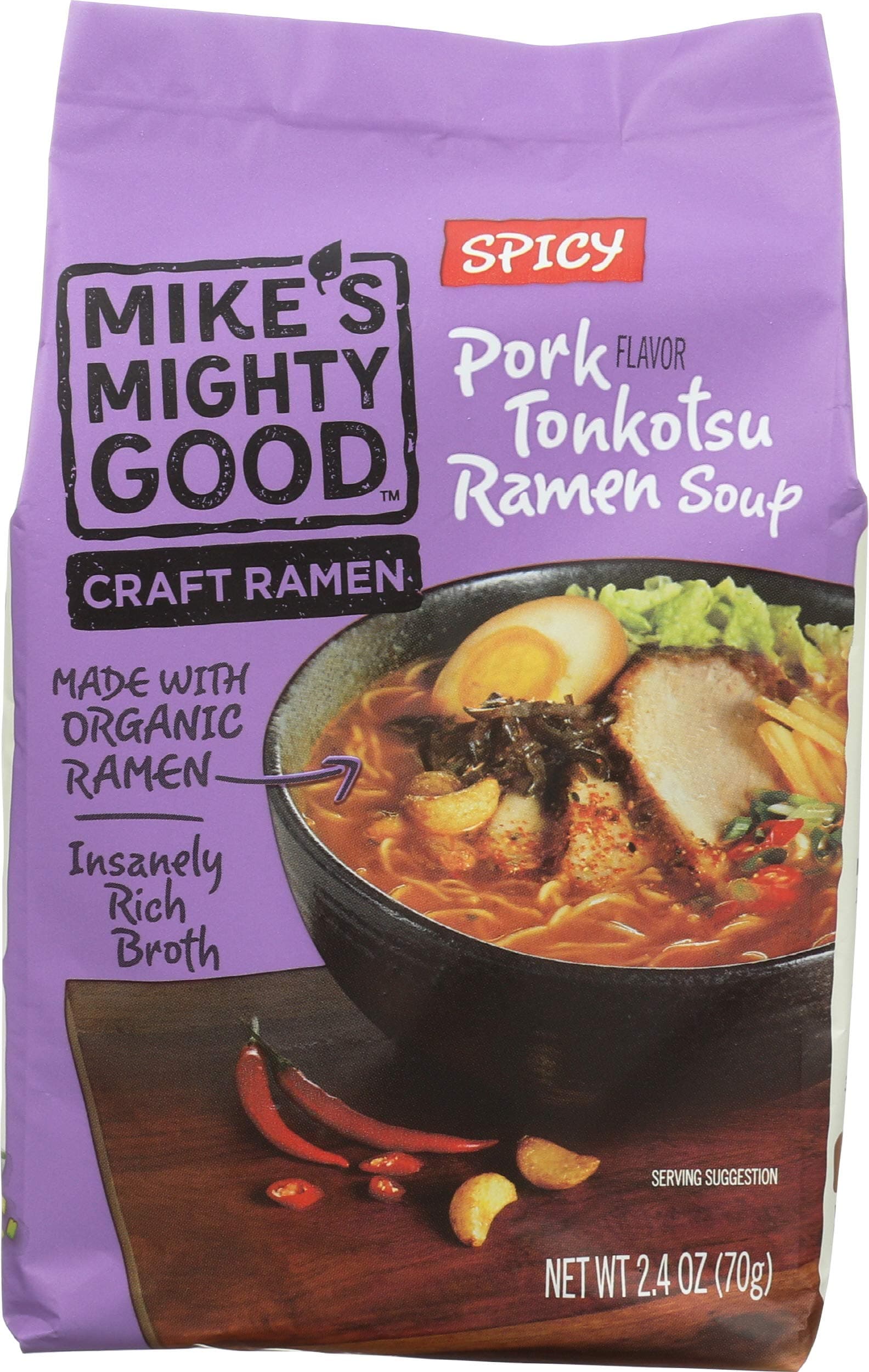MIKES MIGHTY GOOD SOUP PLW PCK SPCY PRK RMN 2.4OZ