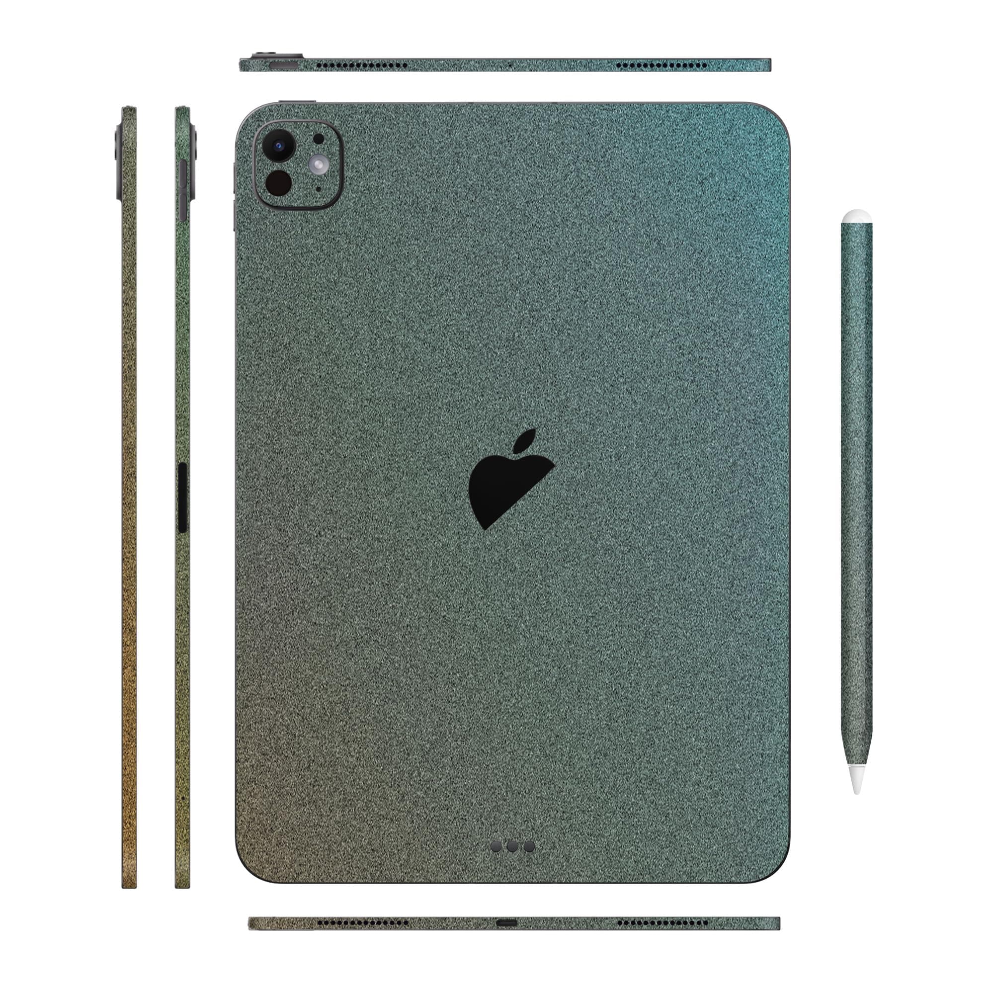 Capes Tablet Skins for iPad Pro 11 M4 2024 | Ultra-Thin Protective Film | Anti-Scratch Vinyl Decal Skin | Not Case/Cover (Colour Flip, Full Body Skin + iPad Pencil 2 Skin)