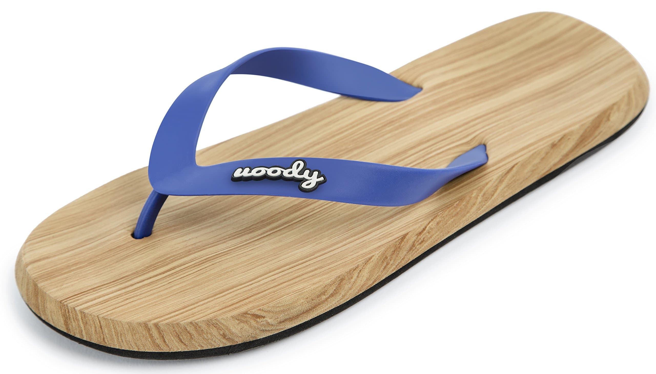 uoody Flip Flops Women Wide Comfort Summer Sandals(Blue 5UK/38EU)