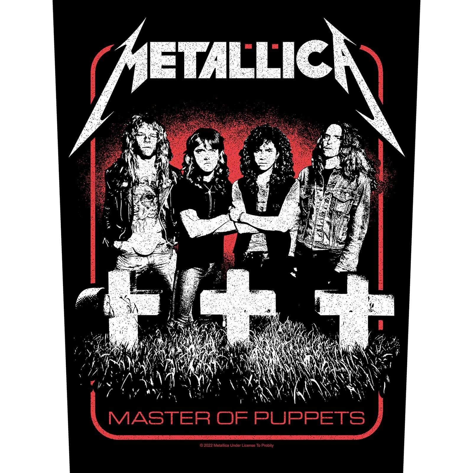 Metallica Master Of Puppets Band Back Patch, multicoloured, One size