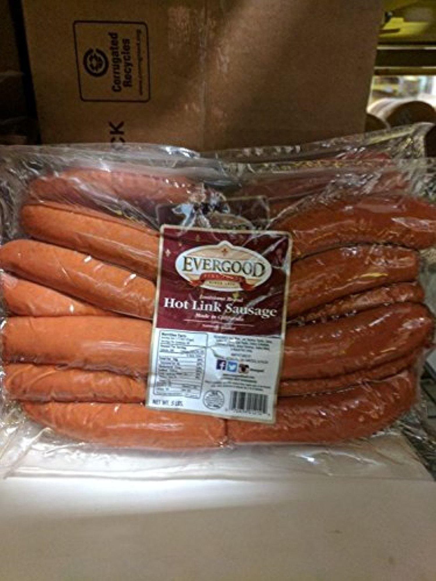 Hot Link Sausage 5 Lb