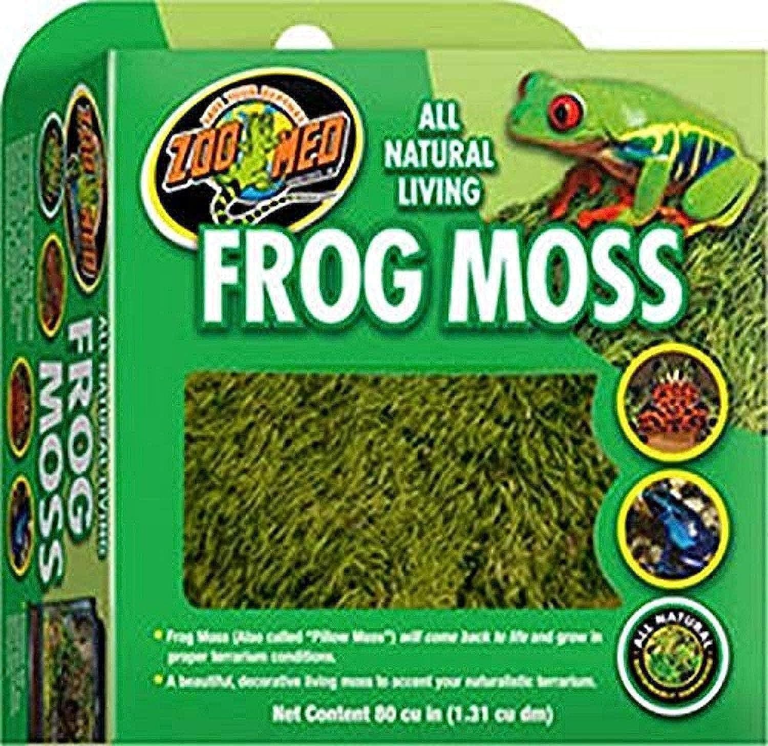 All Natural Frog Moss, 1.3 Litre,Black