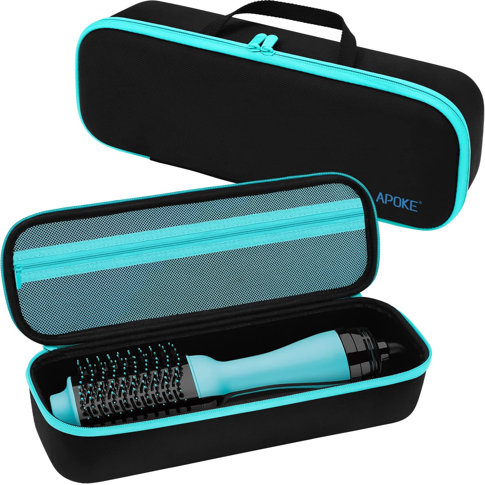 Travel Case for Revlon One Step Hair Dryer Brush, Portable Lightweight Storage Bag for All Brand Hot Tools Volumizer Hot Air Brush
