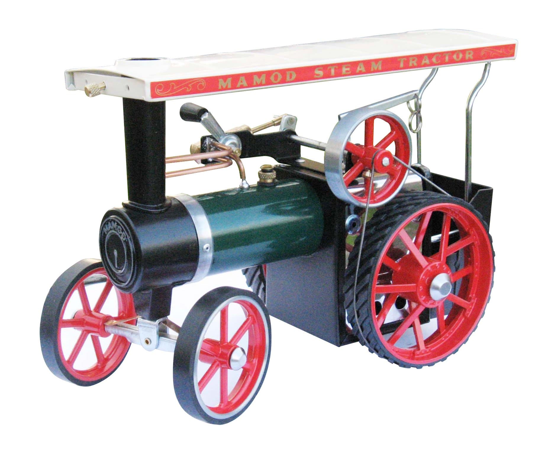 Steam traction engine model