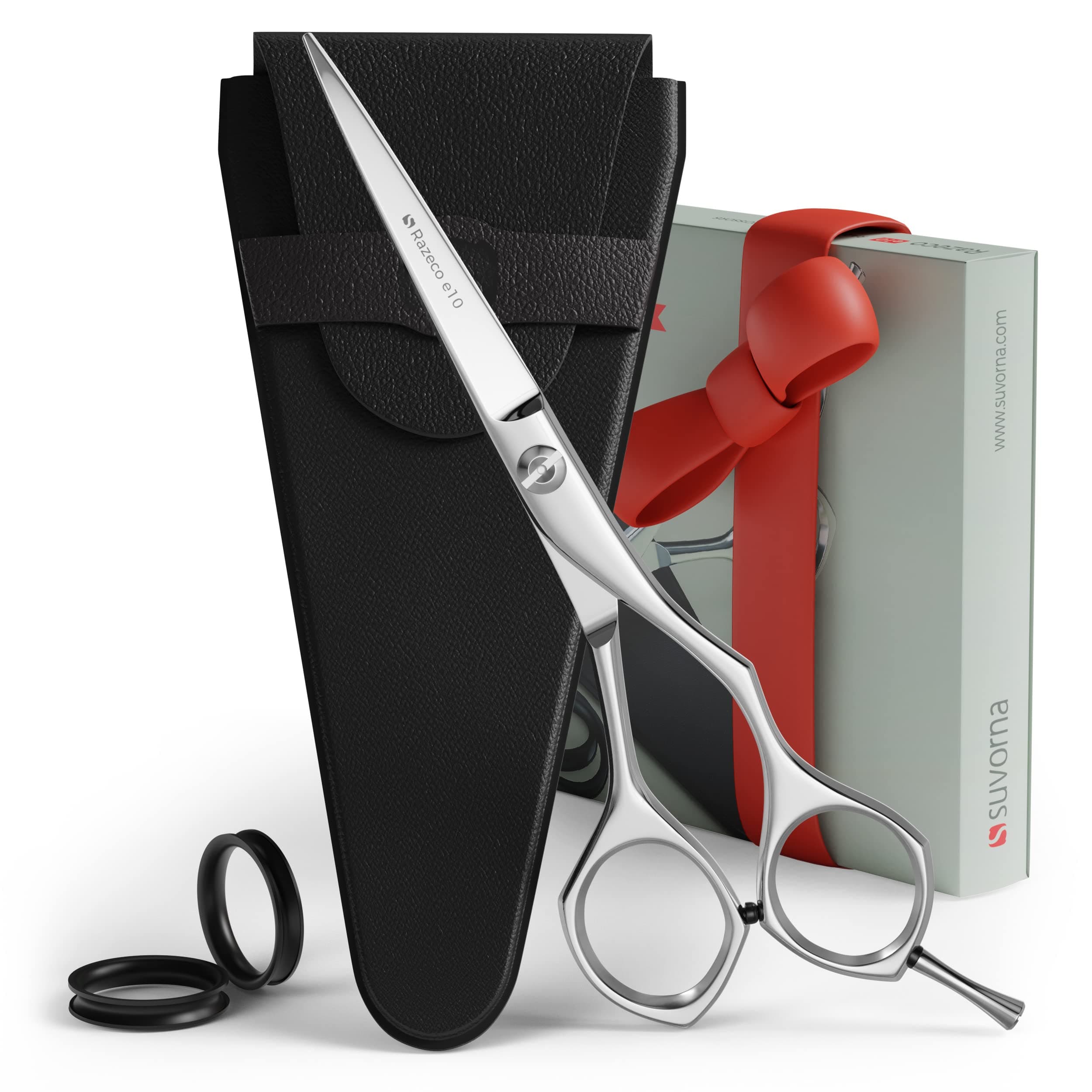 Suvorna6" Hairdressing Scissors Professional | Hairdressers Scissors | Barber Scissor for Hair Cutting - Sharp Barber Shears for Women, Men & Kids - Precision Right Hand Hair Cutting Scissor UK.