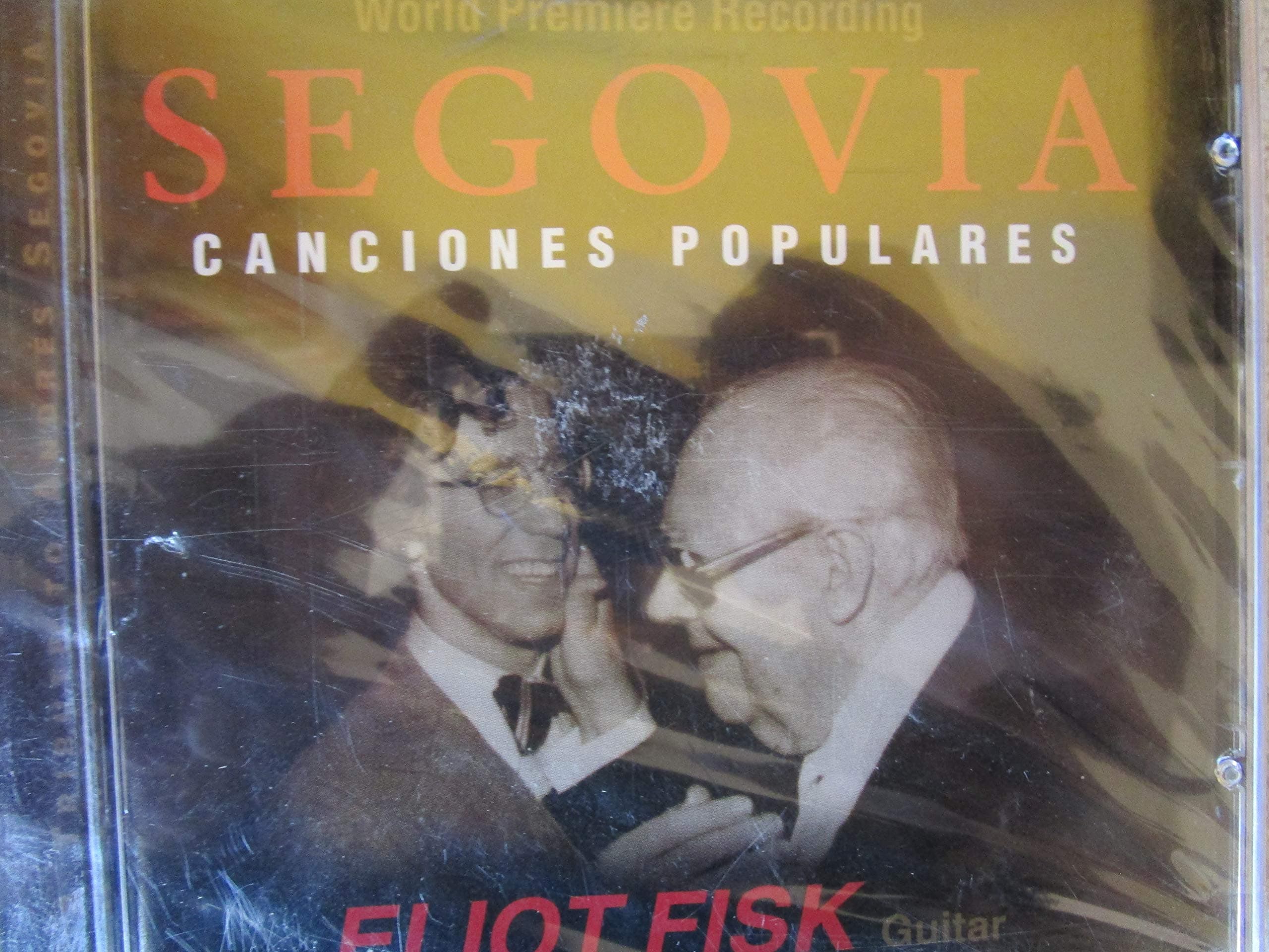 World Premiere Recording Segovia Canciones Populares